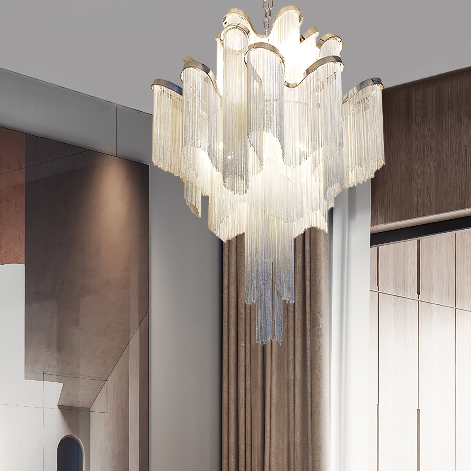 Stream Chain Chandelier - Blowlighting