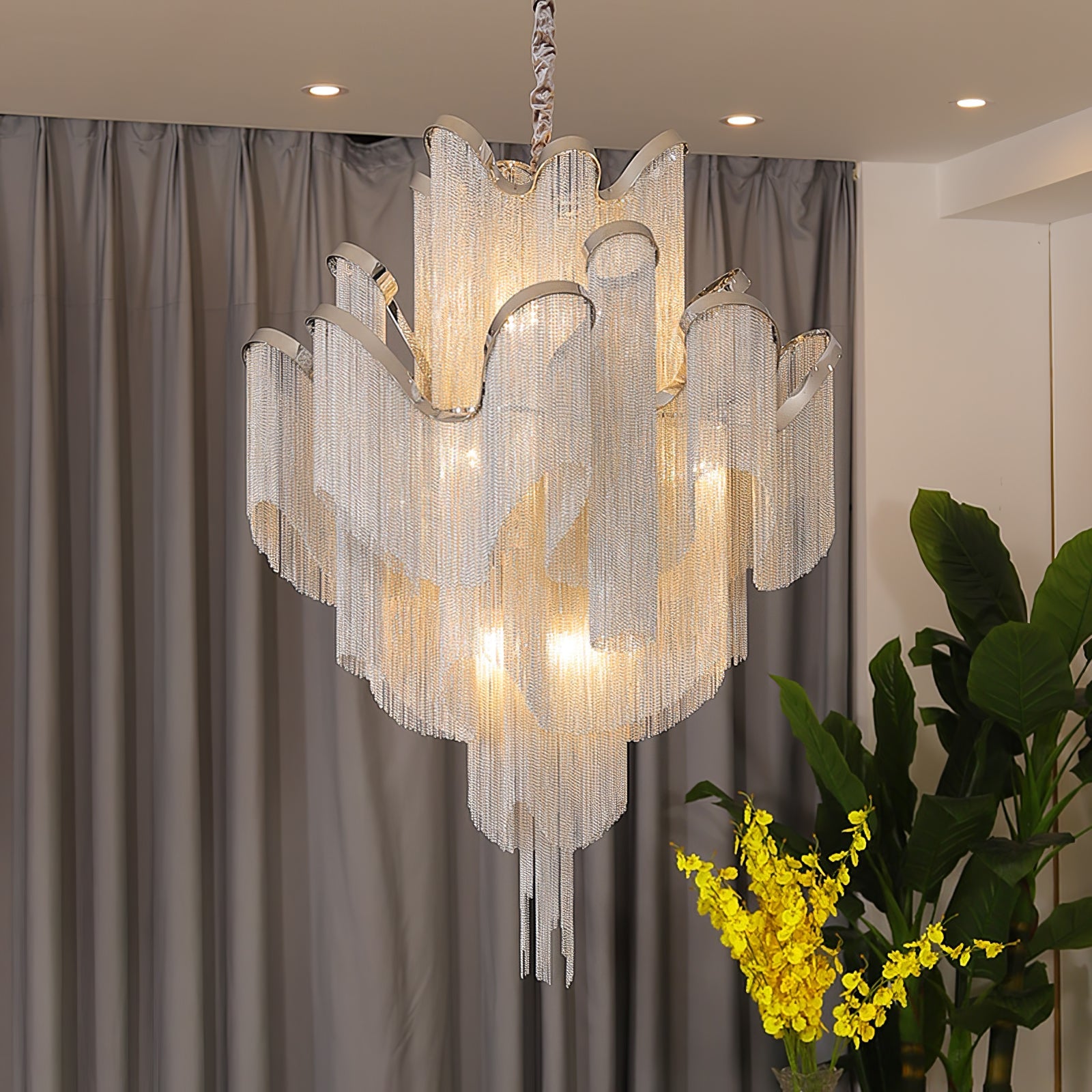 Stream Chain Chandelier - Blowlighting