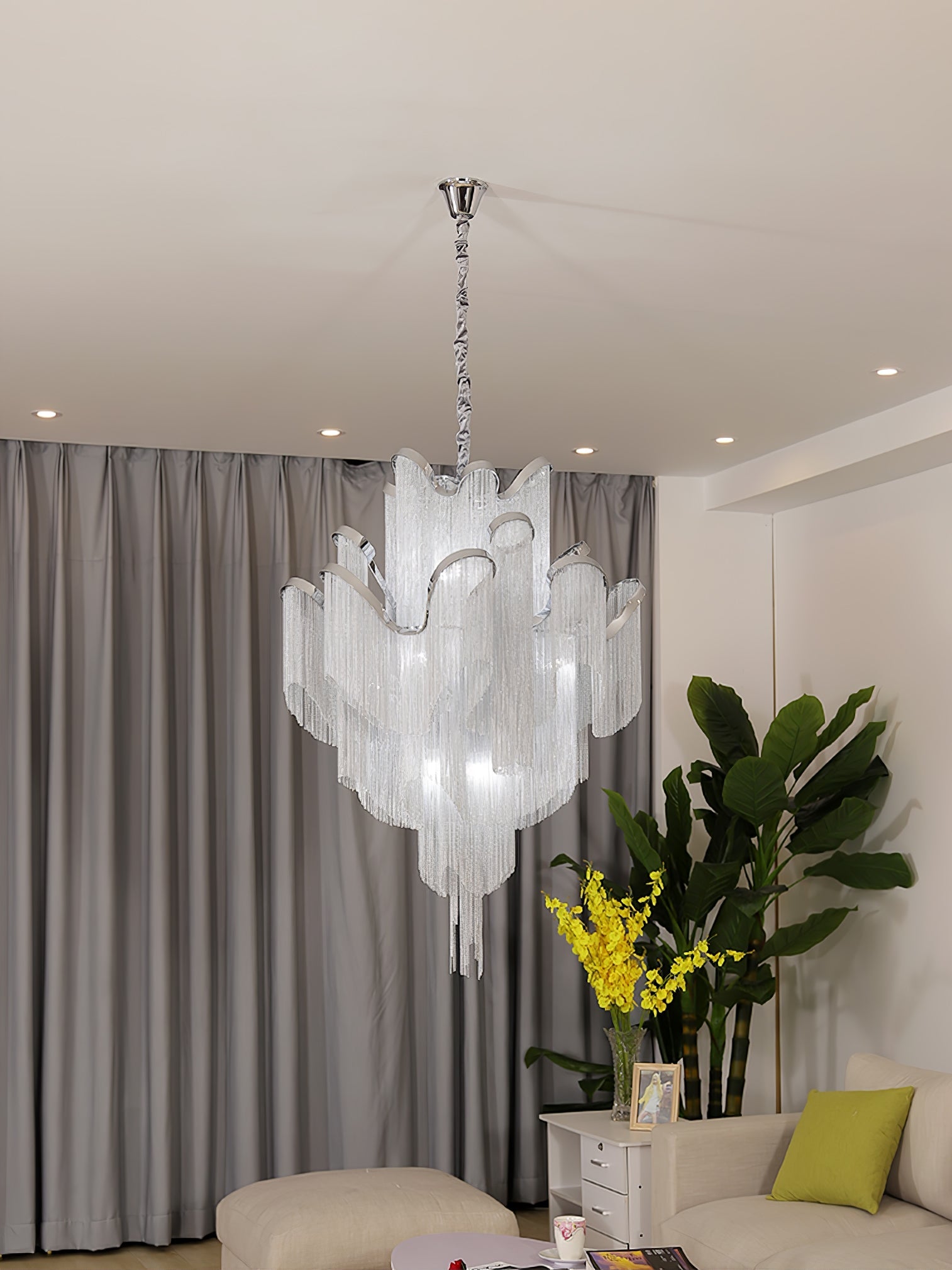 Stream Chain Chandelier - Blowlighting