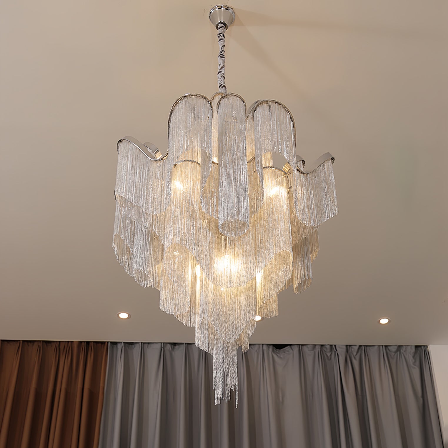 Stream Chain Chandelier - Blowlighting
