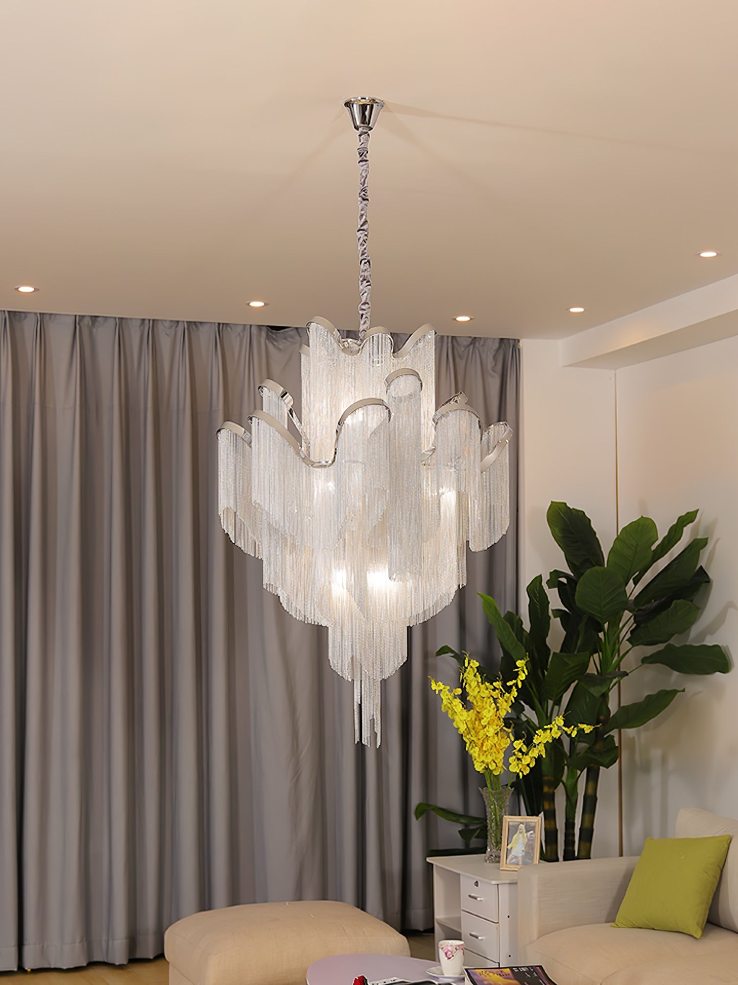 Stream Chain Chandelier - Blowlighting