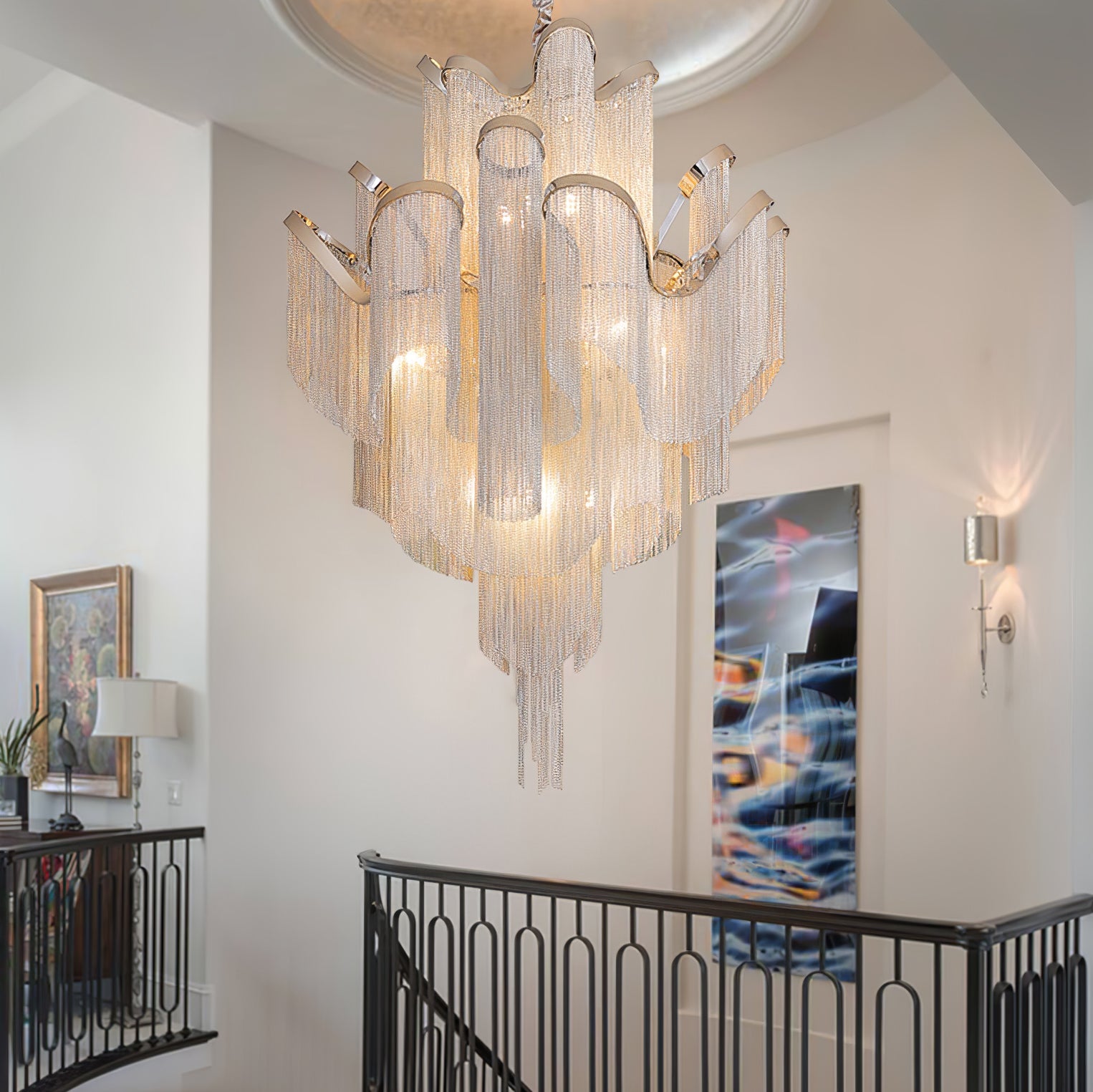 Stream Chain Chandelier - Blowlighting