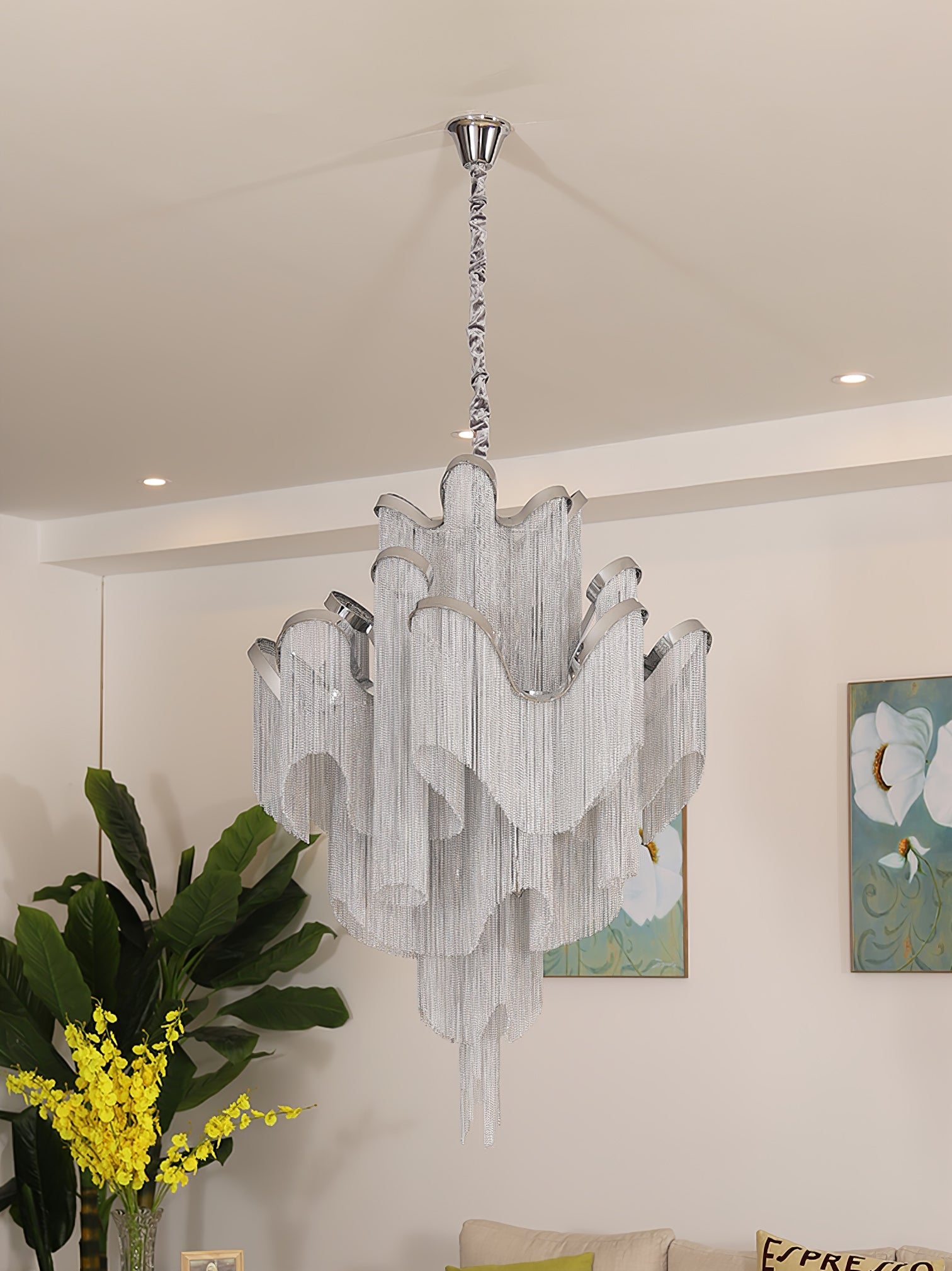 Stream Chain Chandelier - Blowlighting