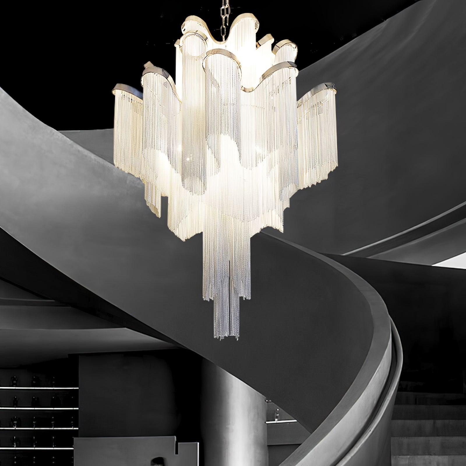 Stream Chain Chandelier - Blowlighting