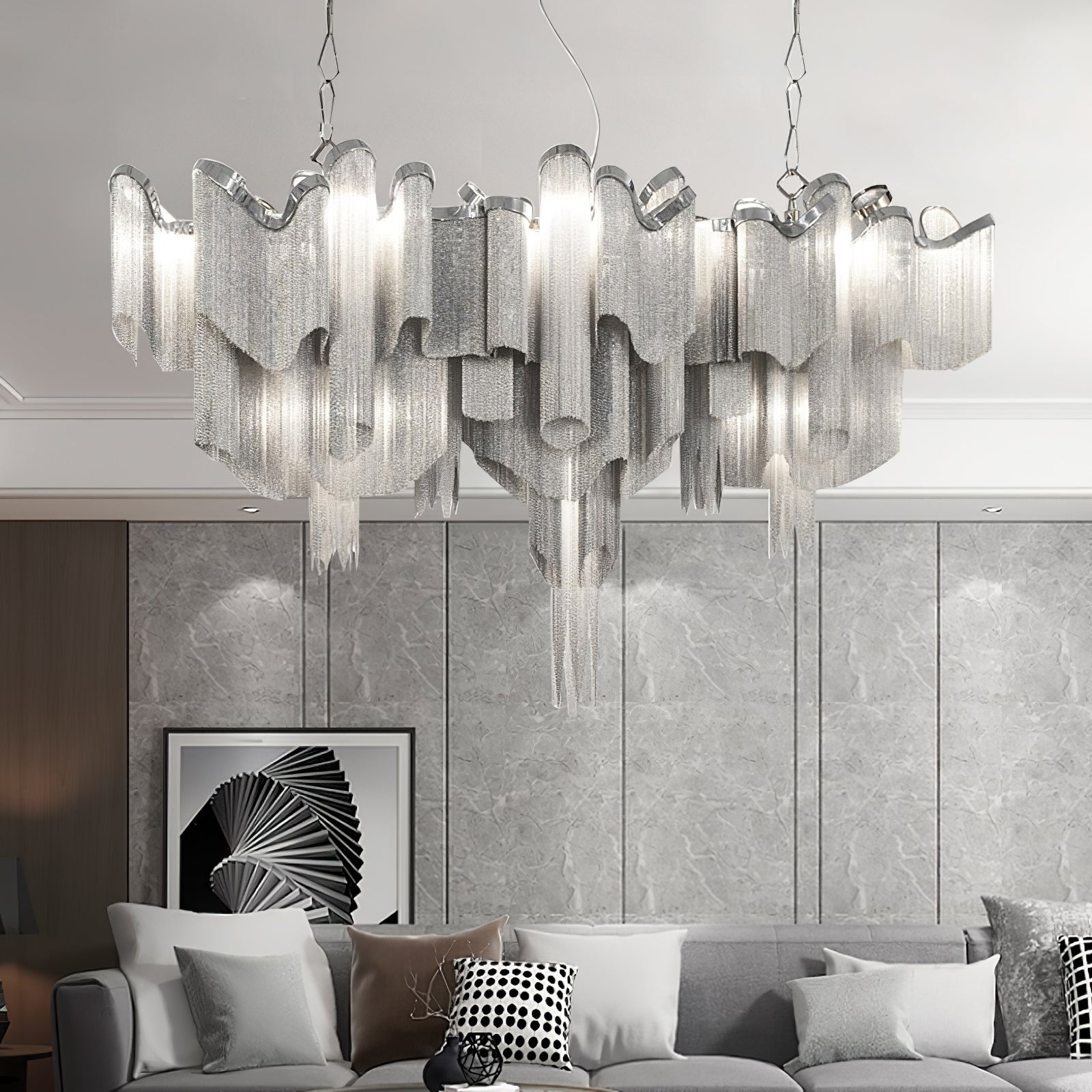 Stream Chain Chandelier - Blowlighting