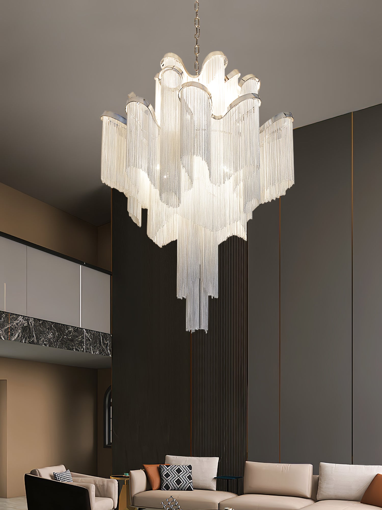 Stream Chain Chandelier - Blowlighting