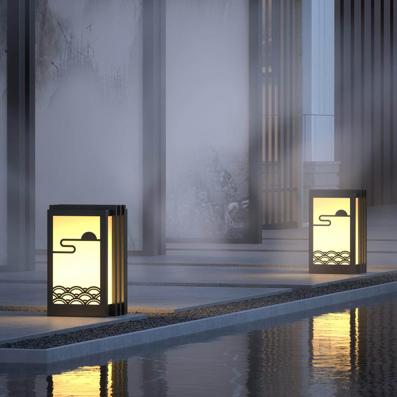 Sunrise Pattern Outdoor Light - Blowlighting