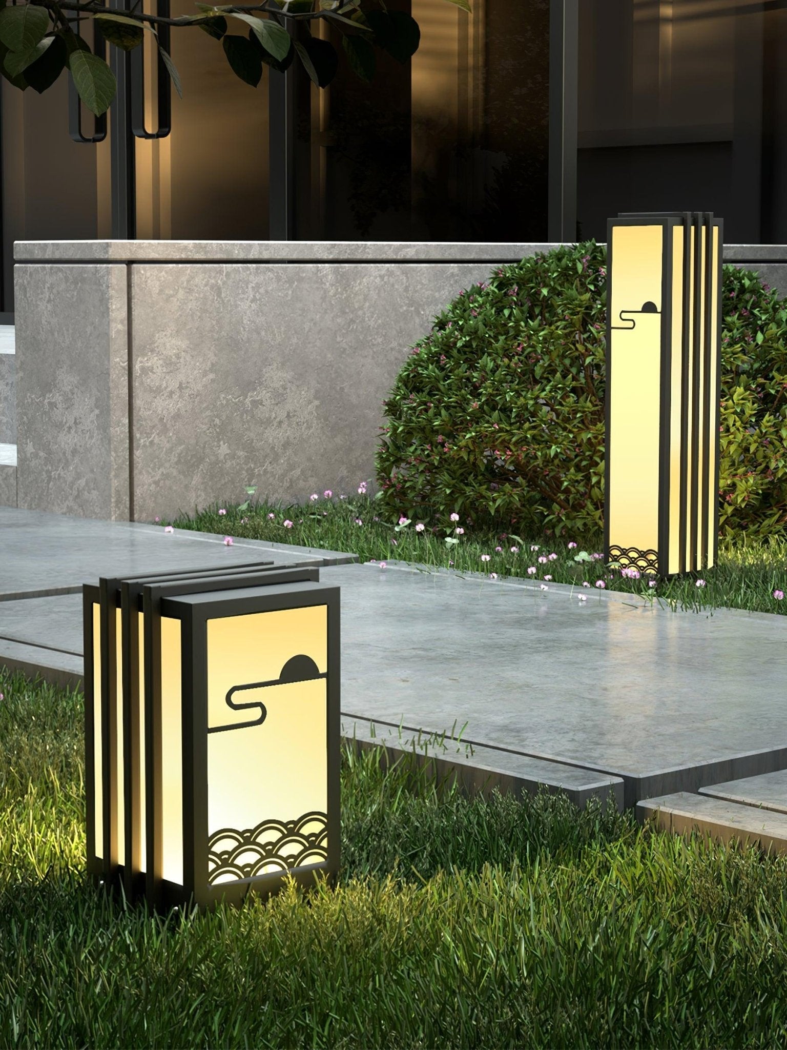 Sunrise Pattern Outdoor Light - Blowlighting