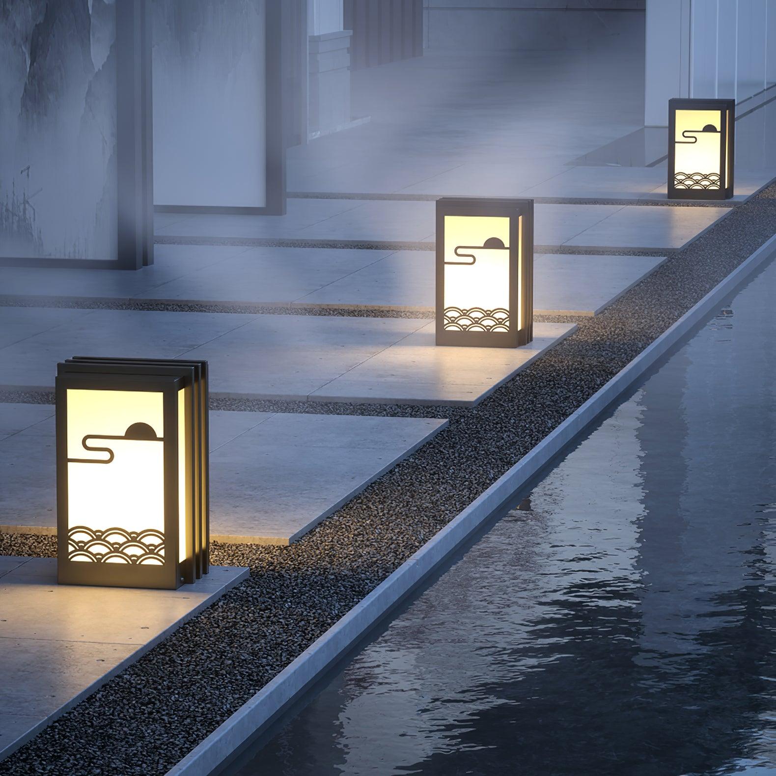 Sunrise Pattern Outdoor Light - Blowlighting