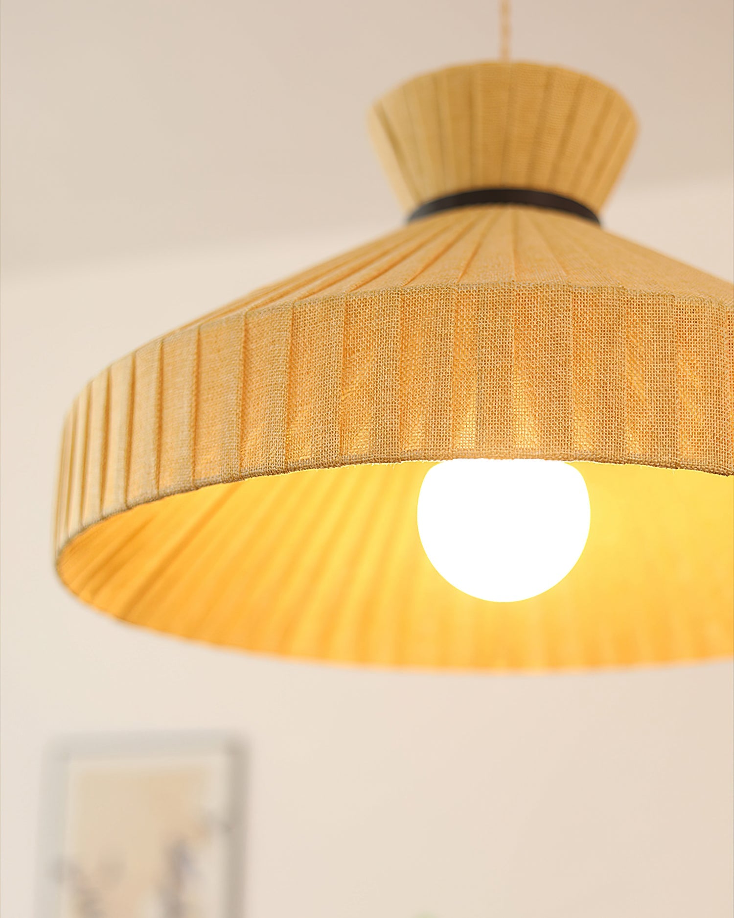 Surora Wabi-Sabi Fabric Pendant Light