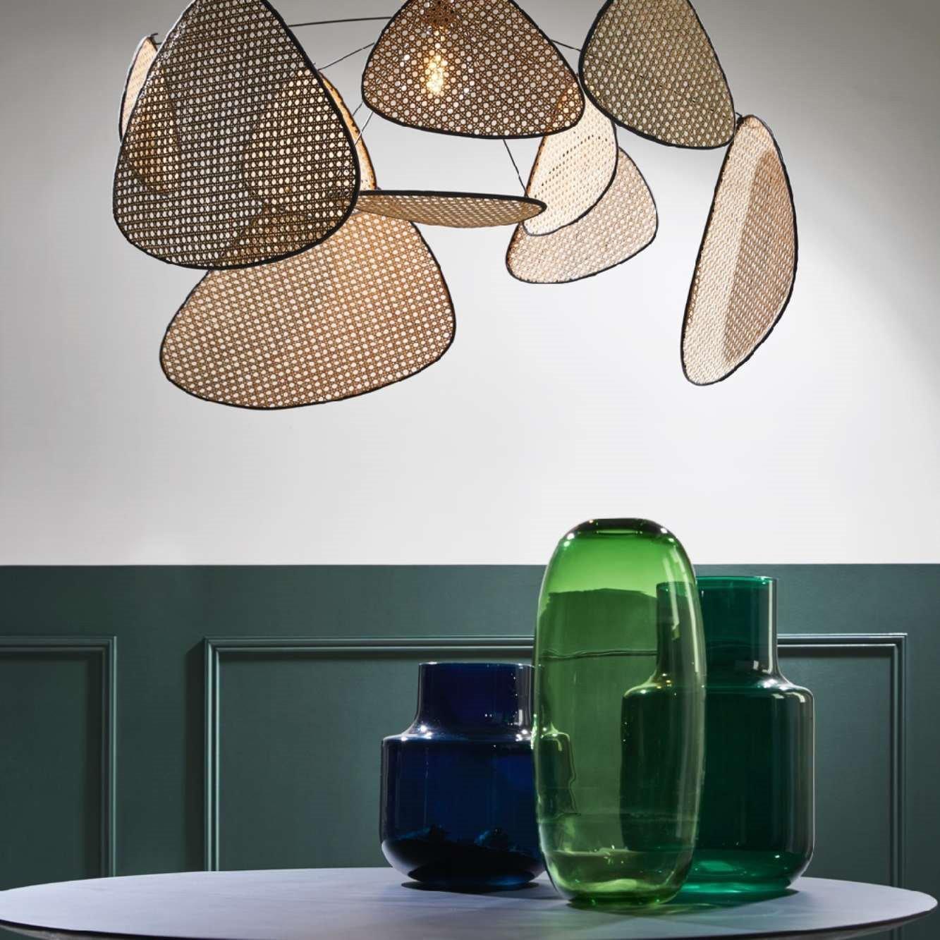 Screen Cannage Pendant Swag Light - Blowlighting