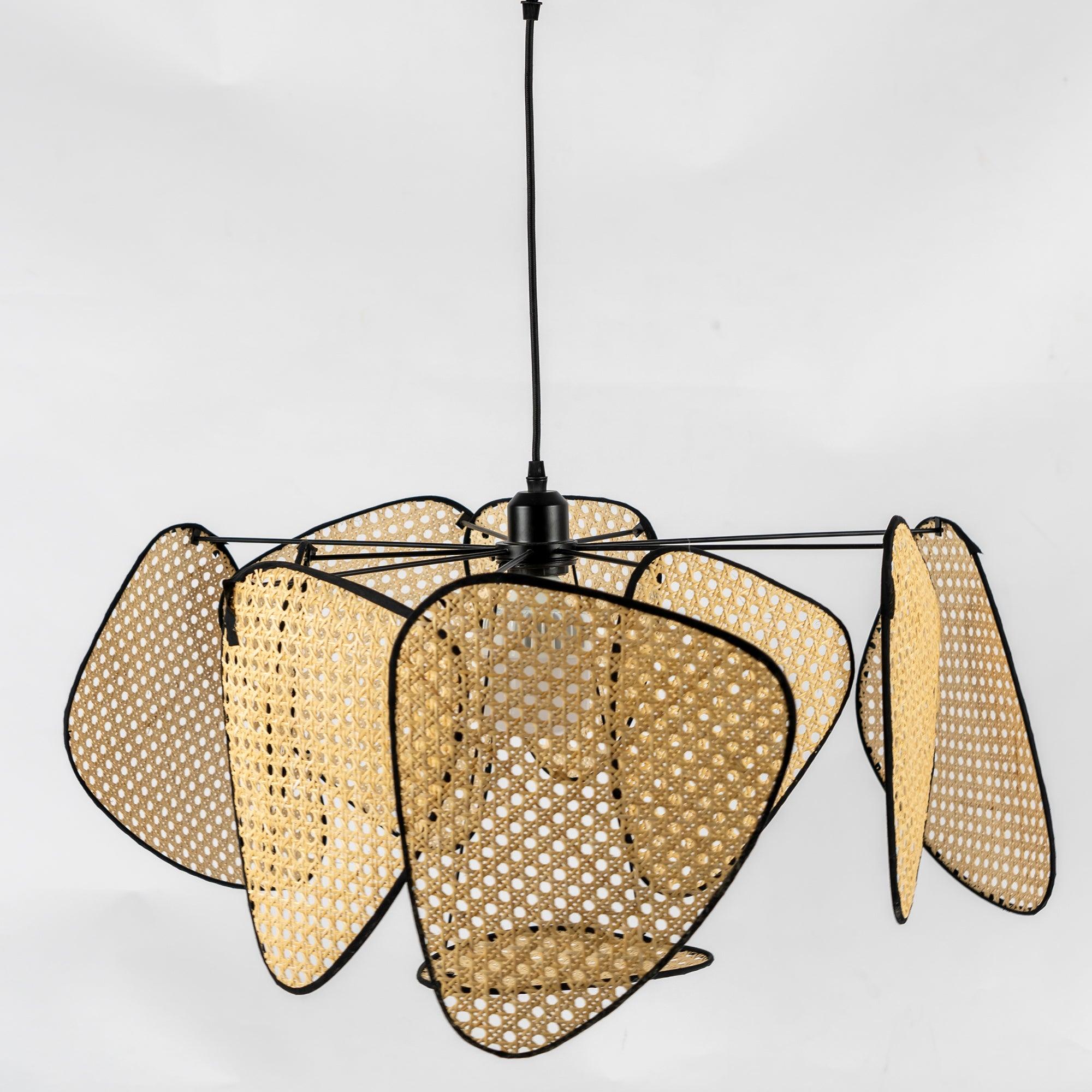 Screen Cannage Pendant Swag Light - Blowlighting