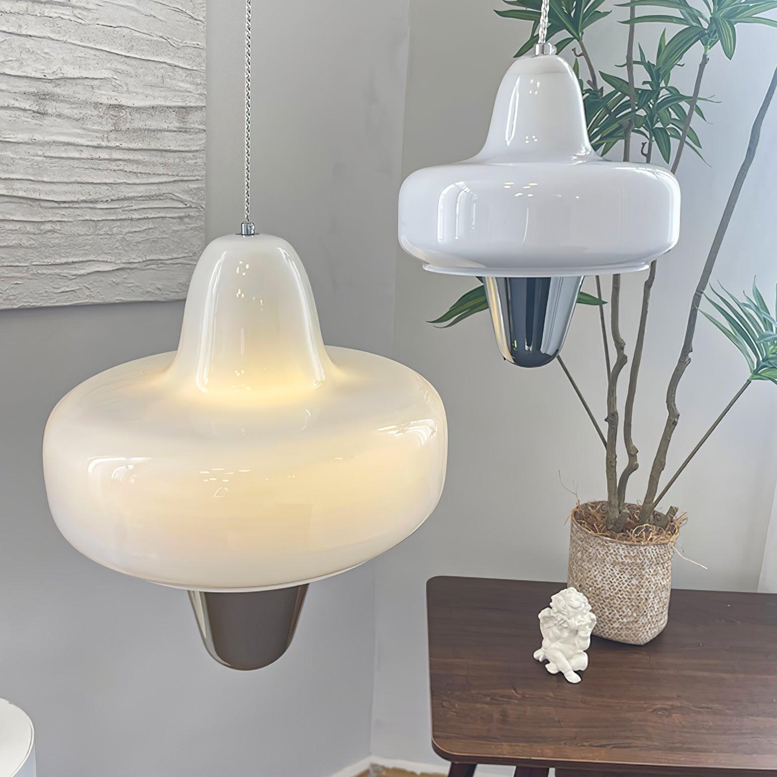 Nuvia Minimalist Glass Pendant Lamp - Blowlighting