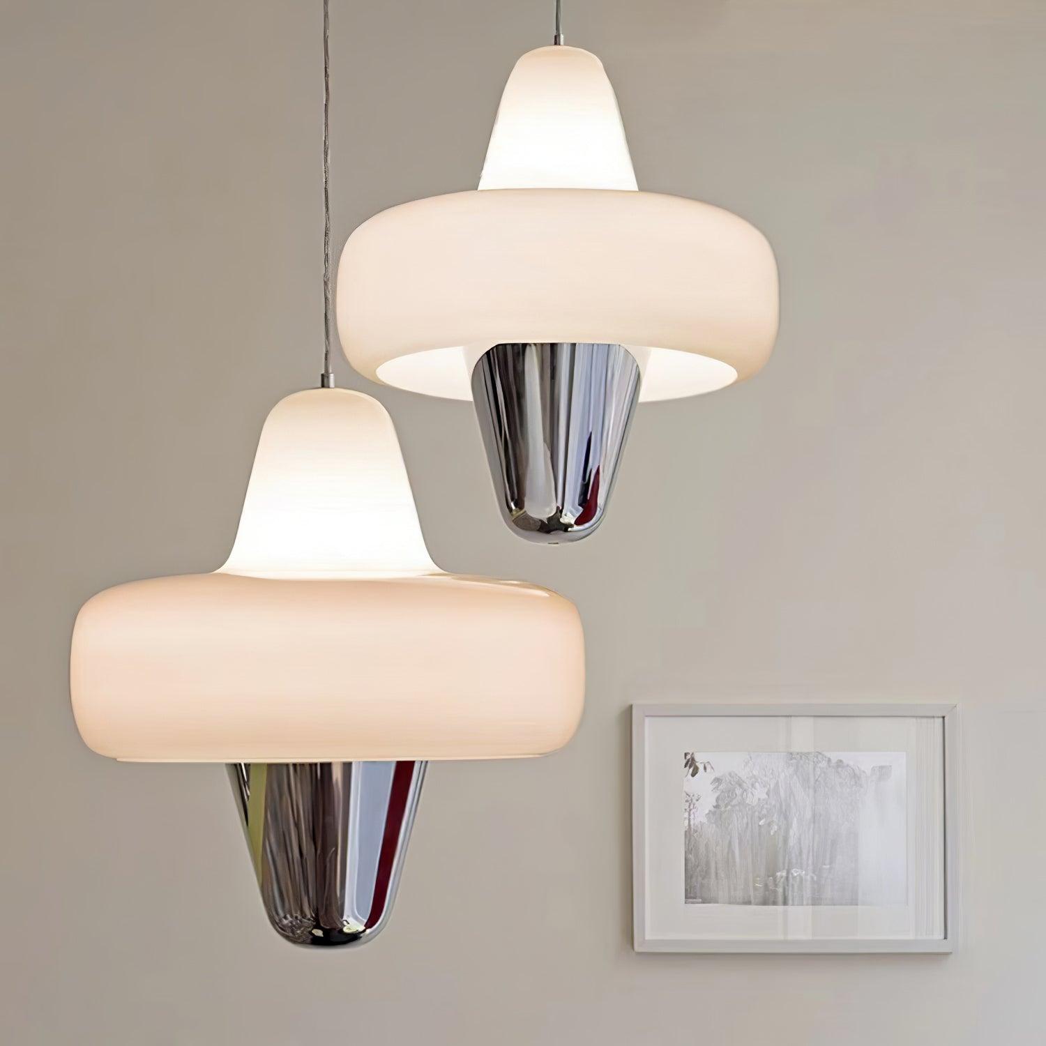Nuvia Minimalist Glass Pendant Lamp - Blowlighting