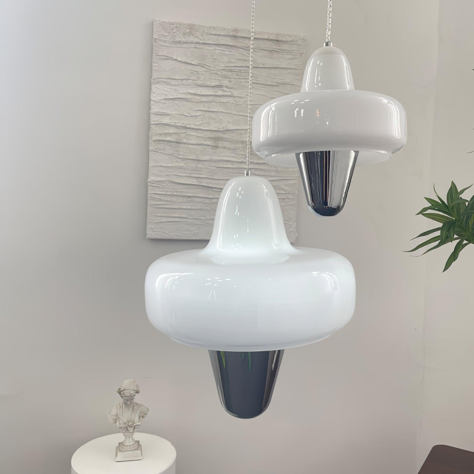 Nuvia Minimalist Glass Pendant Lamp - Blowlighting