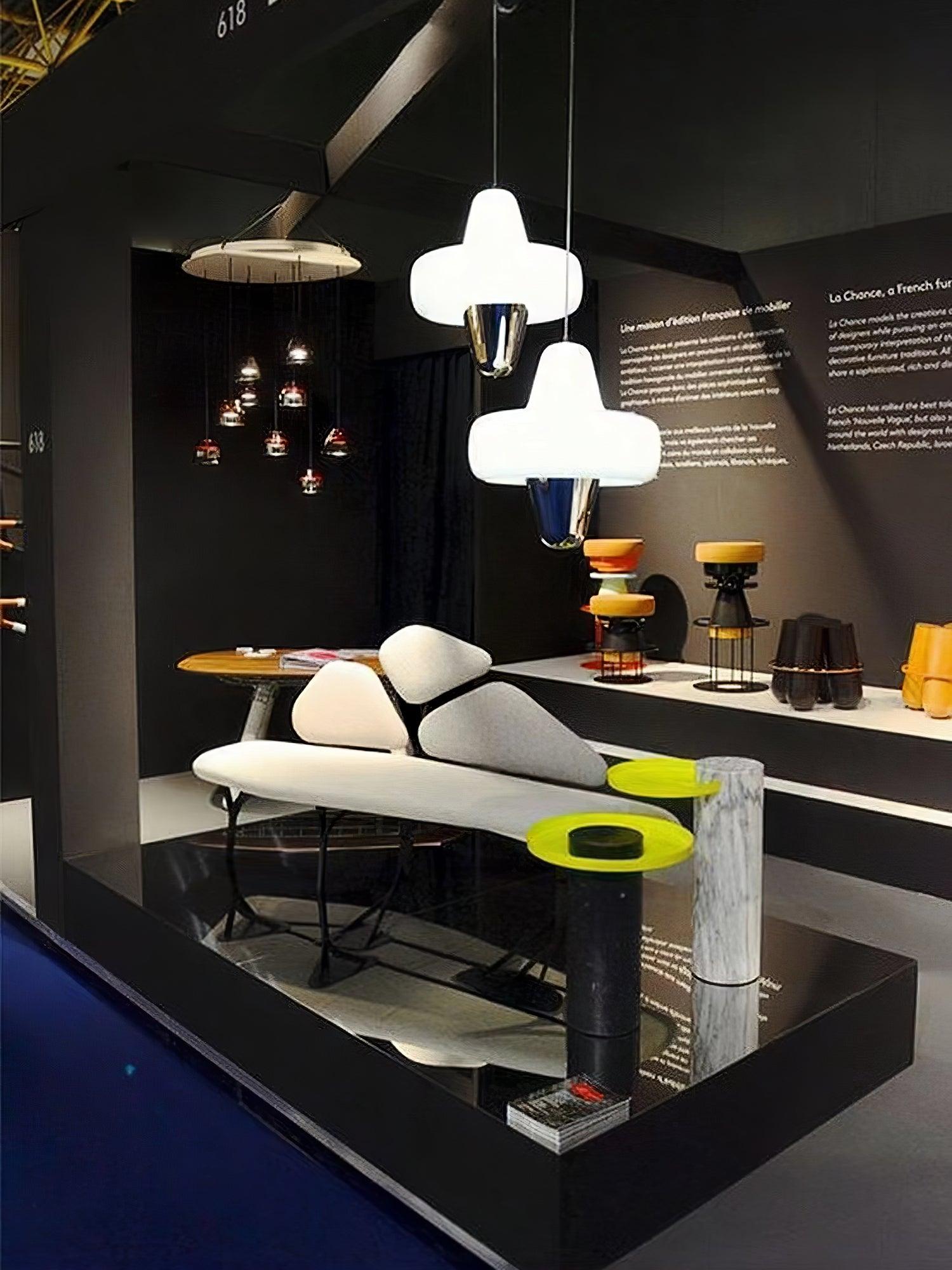 Nuvia Minimalist Glass Pendant Lamp - Blowlighting