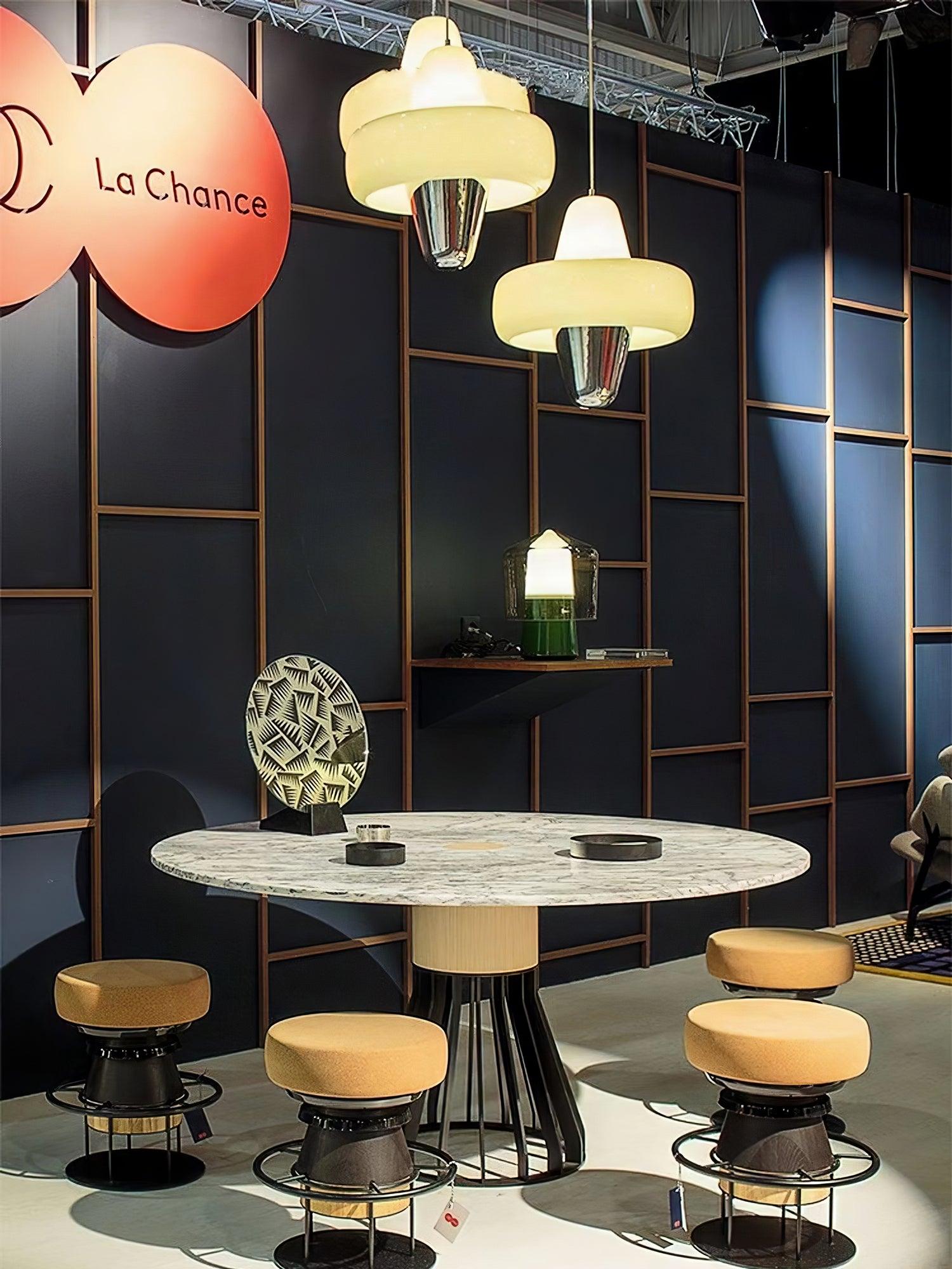 Nuvia Minimalist Glass Pendant Lamp - Blowlighting