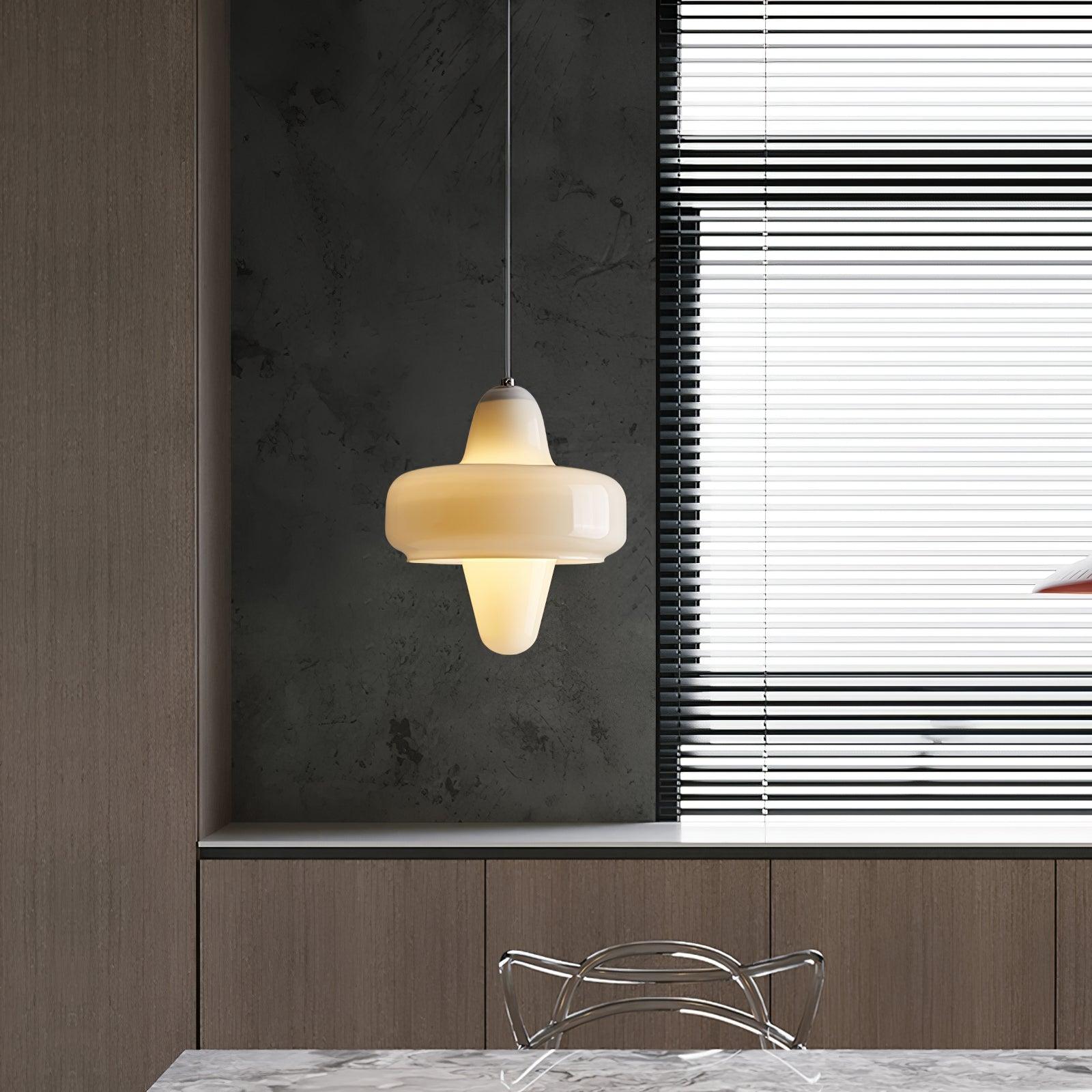 Nuvia Minimalist Glass Pendant Lamp - Blowlighting