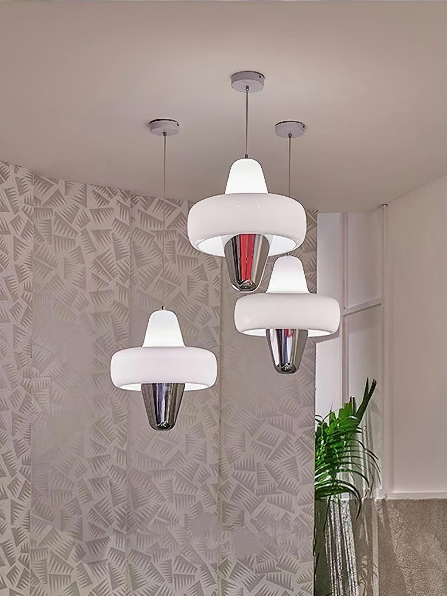 Nuvia Minimalist Glass Pendant Lamp - Blowlighting