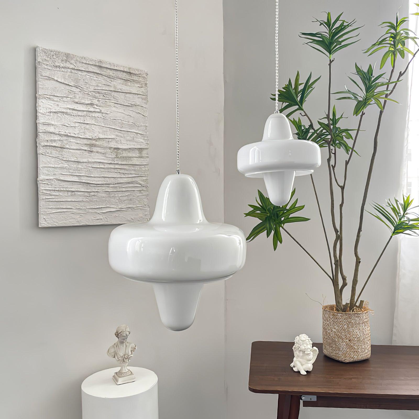 Nuvia Minimalist Glass Pendant Lamp - Blowlighting