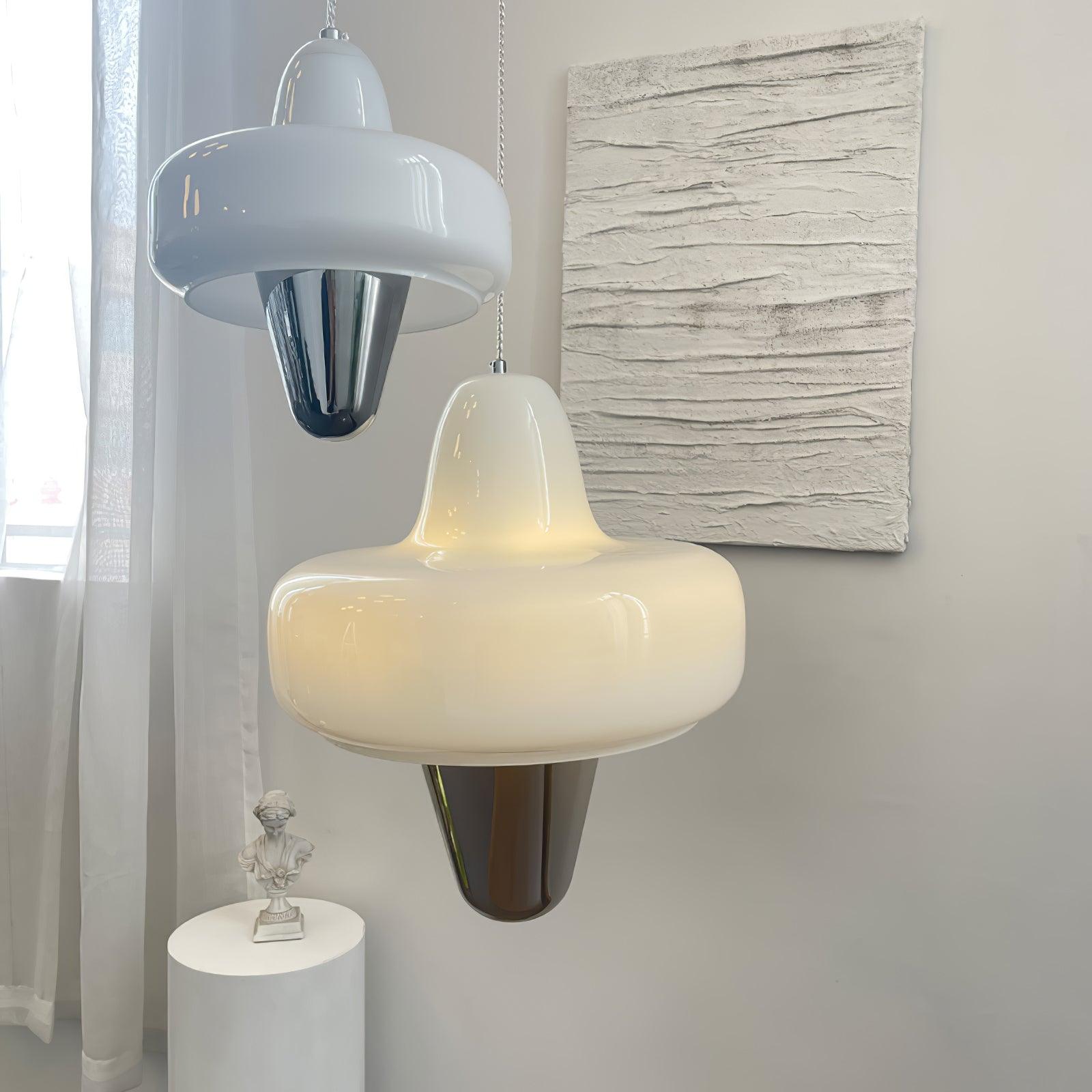Nuvia Minimalist Glass Pendant Lamp - Blowlighting