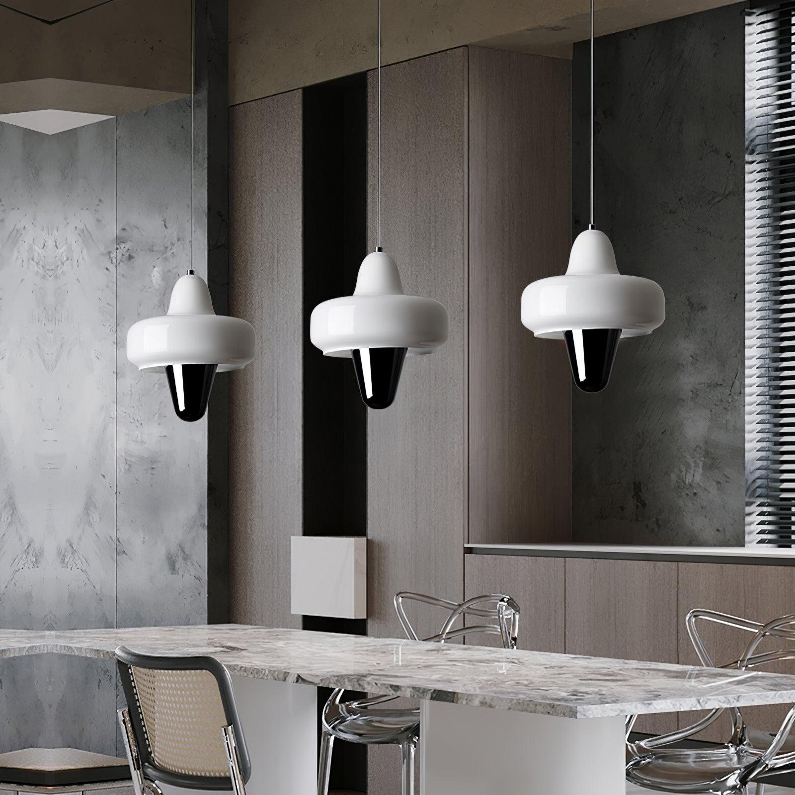 Nuvia Minimalist Glass Pendant Lamp - Blowlighting