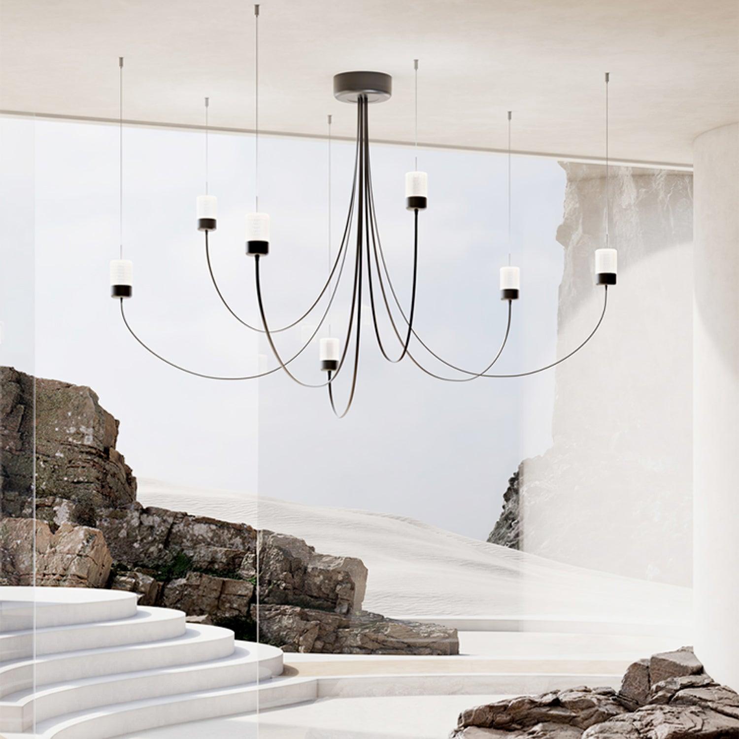 Swaying Chandelier - Blowlighting