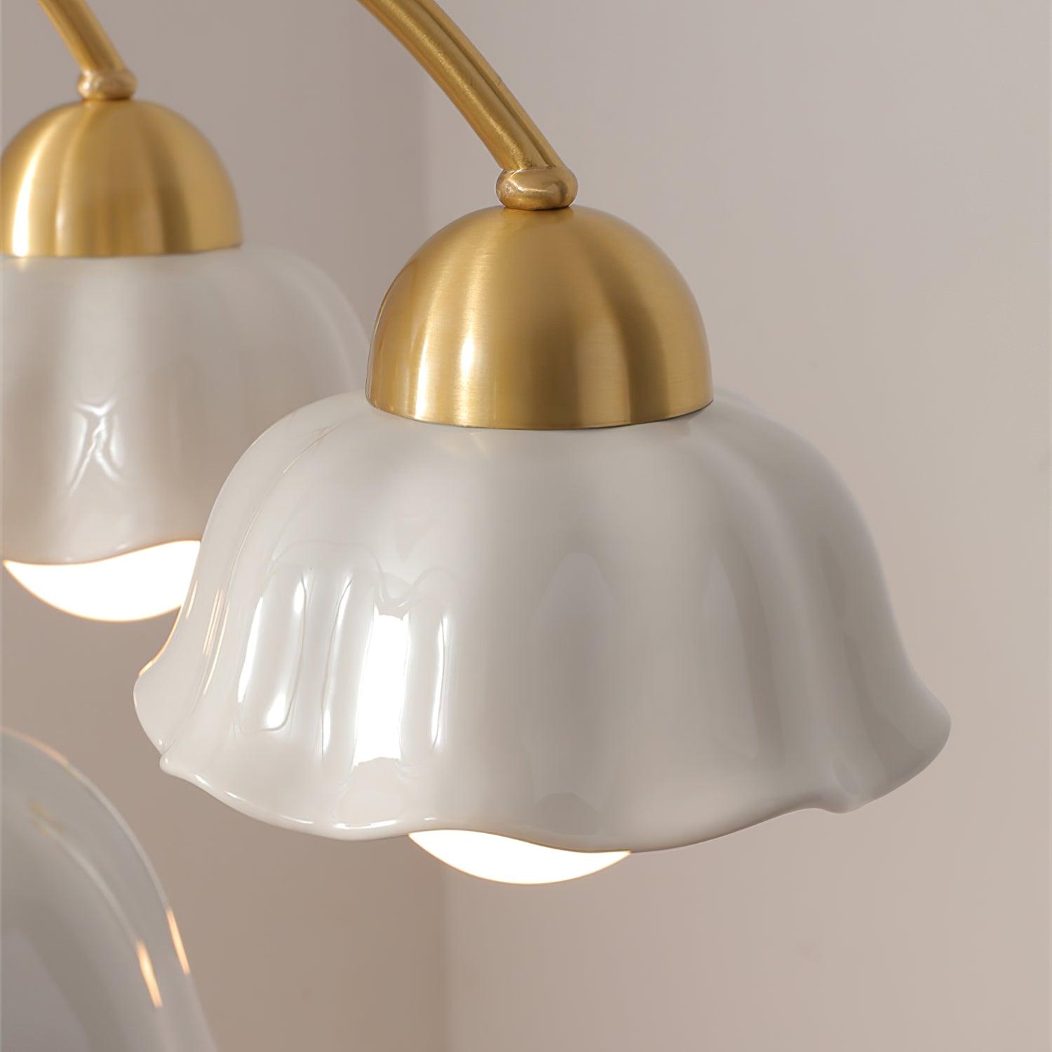 Swedish Modern Brass Chandelier - Blowlighting