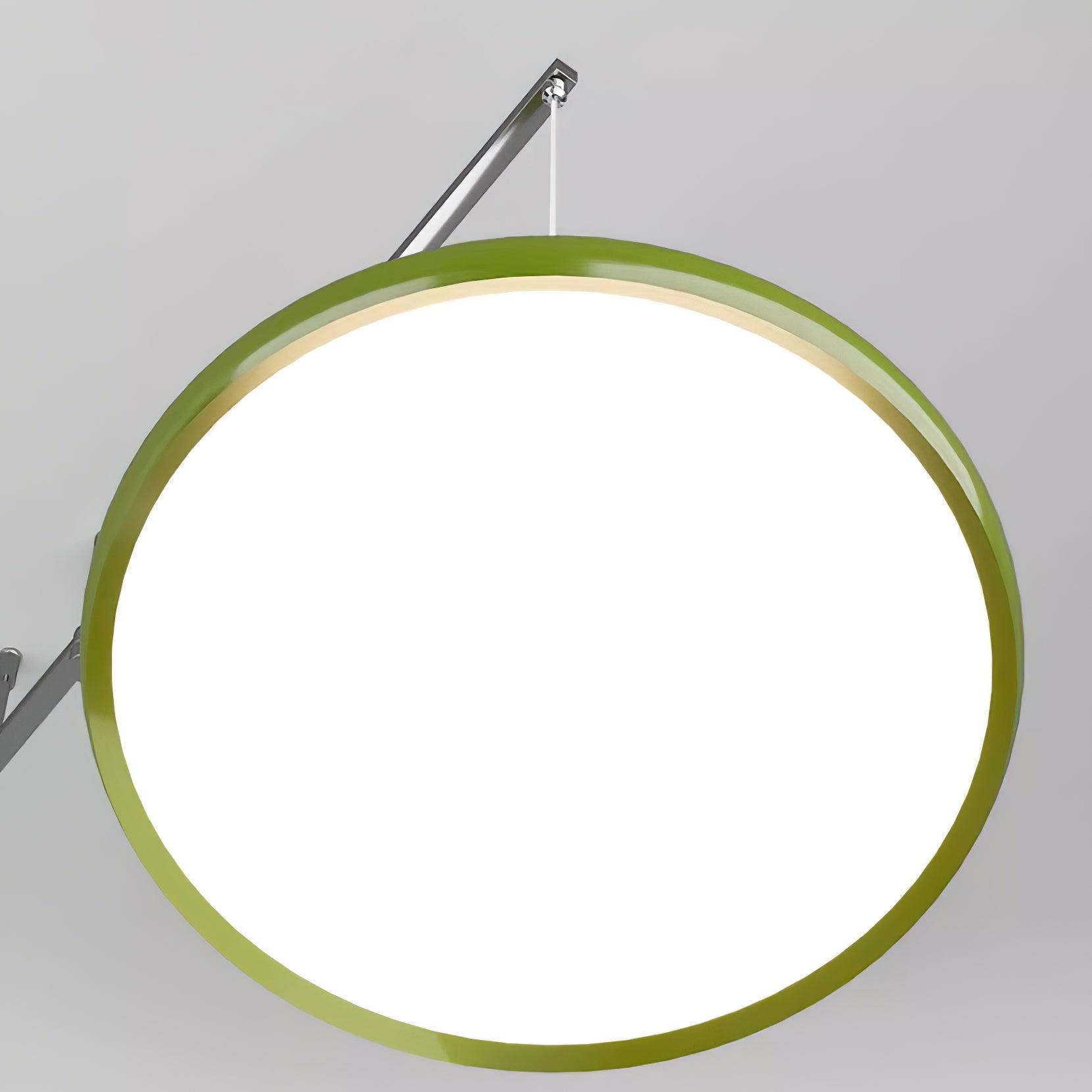 Swing Arm Stone Pendant Light - Blowlighting