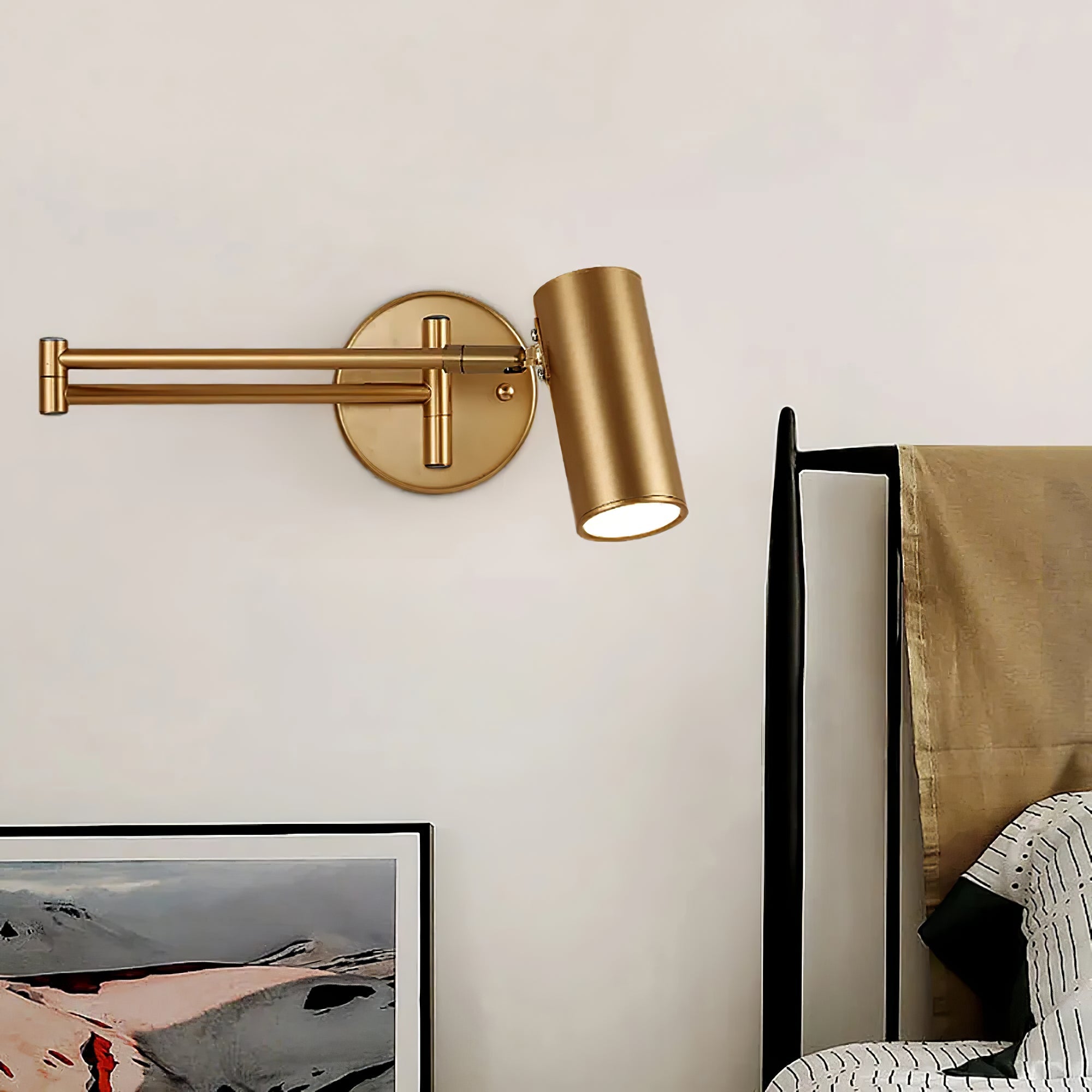 Swing Arm Wall Sconce - Blowlighting