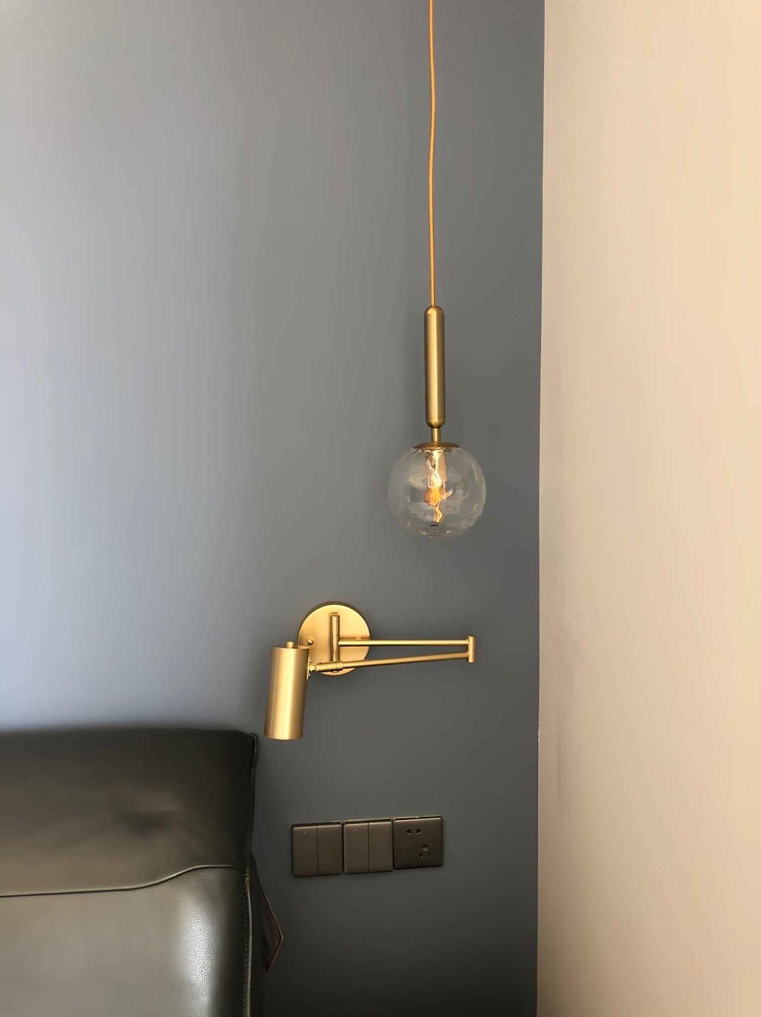 Swing Arm Wall Sconce - Blowlighting