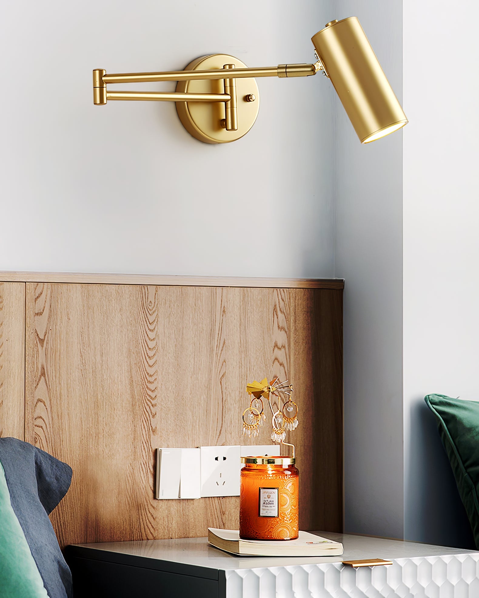 Swing Arm Wall Sconce - Blowlighting