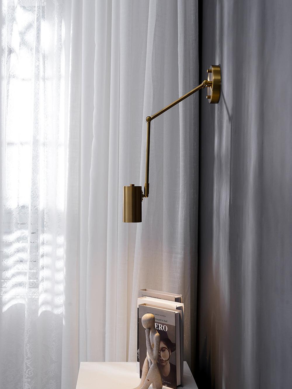 Swing Arm Wall Sconce - Blowlighting