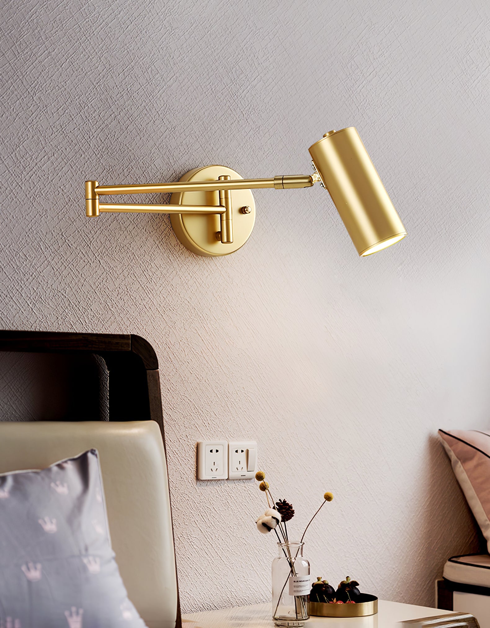 Swing Arm Wall Sconce - Blowlighting