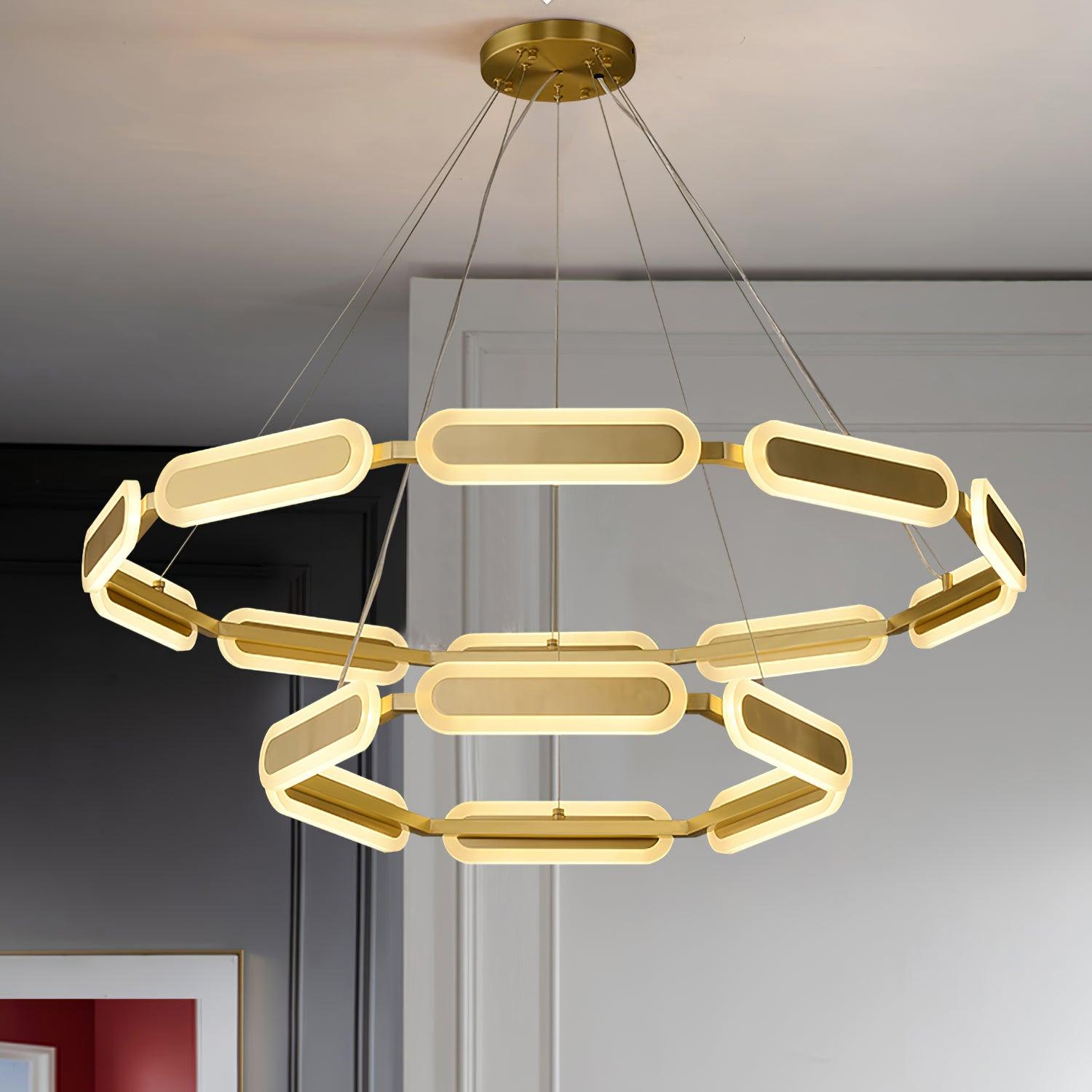 Swirl Chandelier - Blowlighting