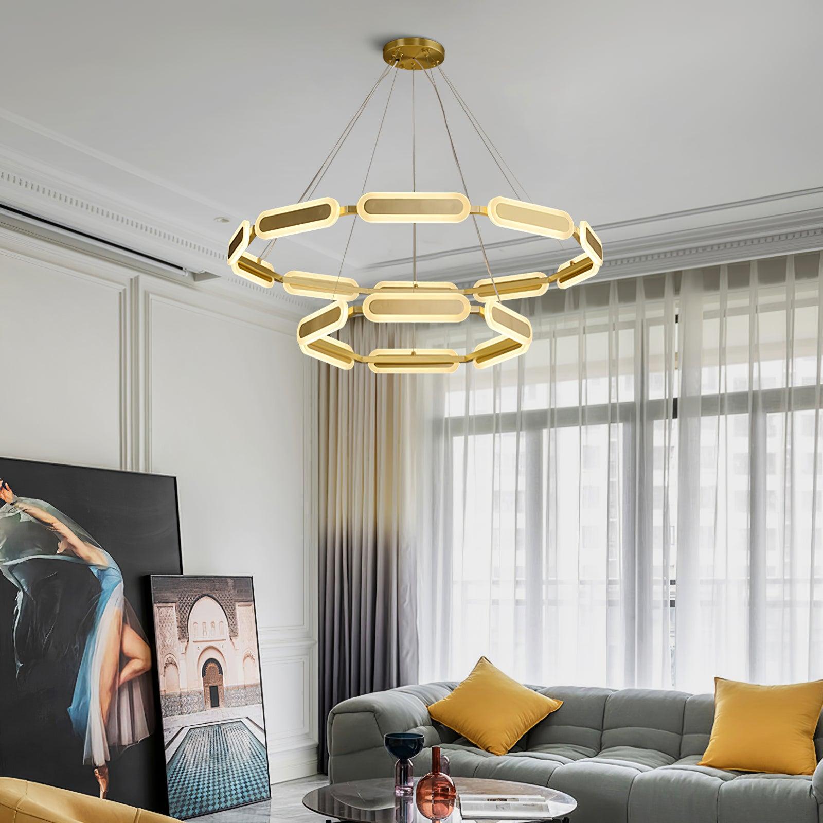 Swirl Chandelier - Blowlighting