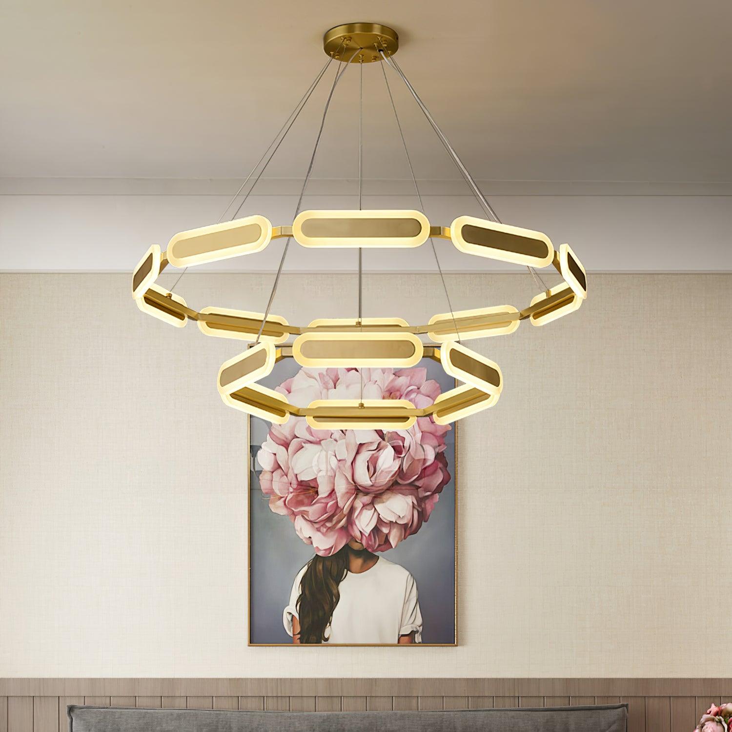 Swirl Chandelier - Blowlighting