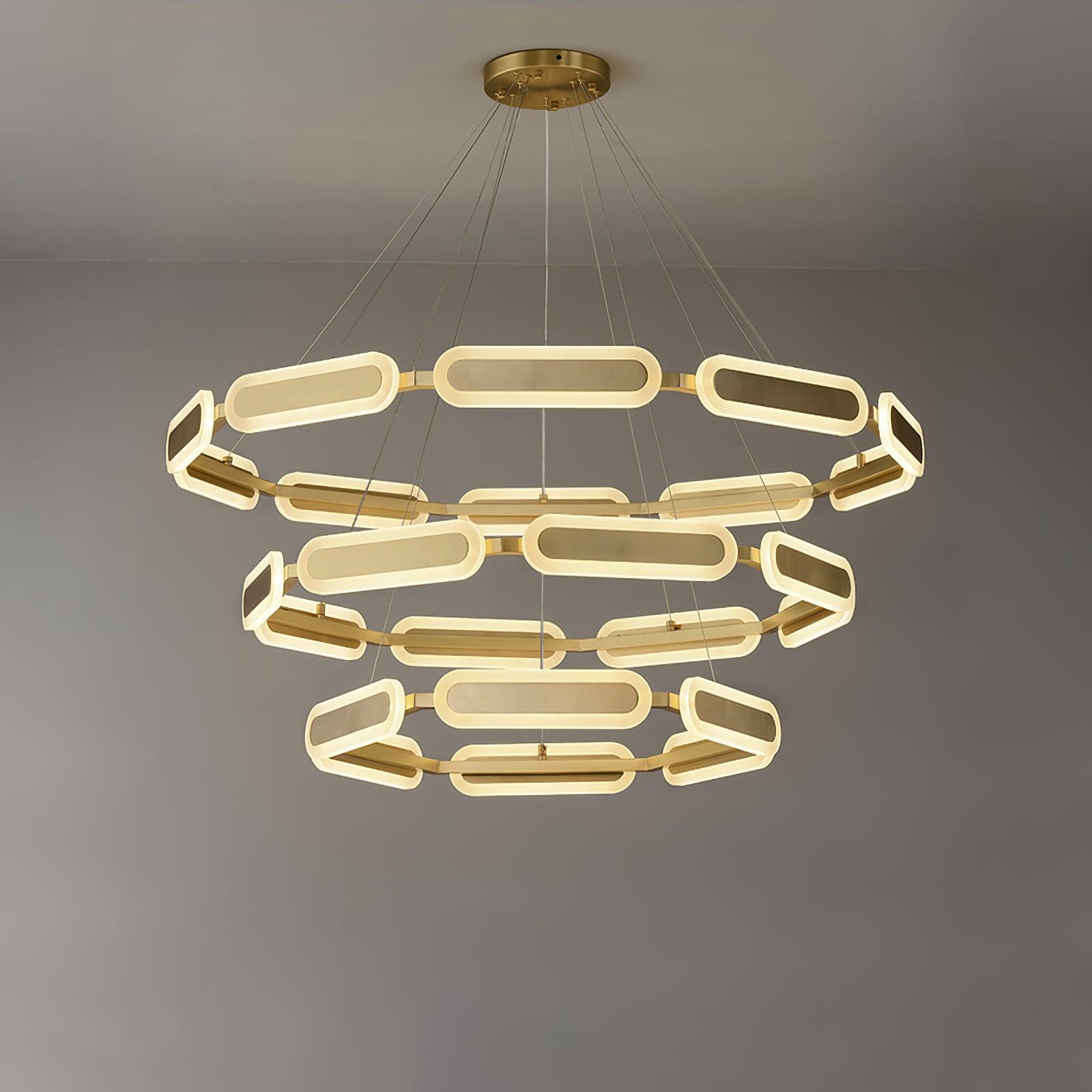 Swirl Chandelier - Blowlighting