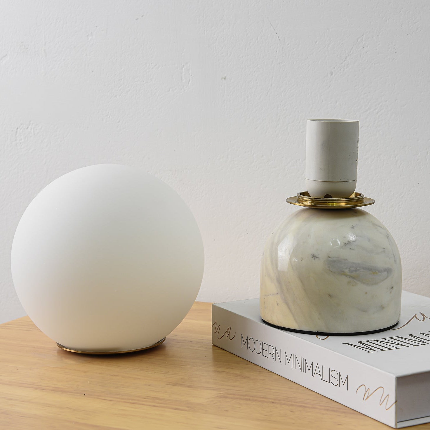 Sylas Marble Table Lamp - Blowlighting