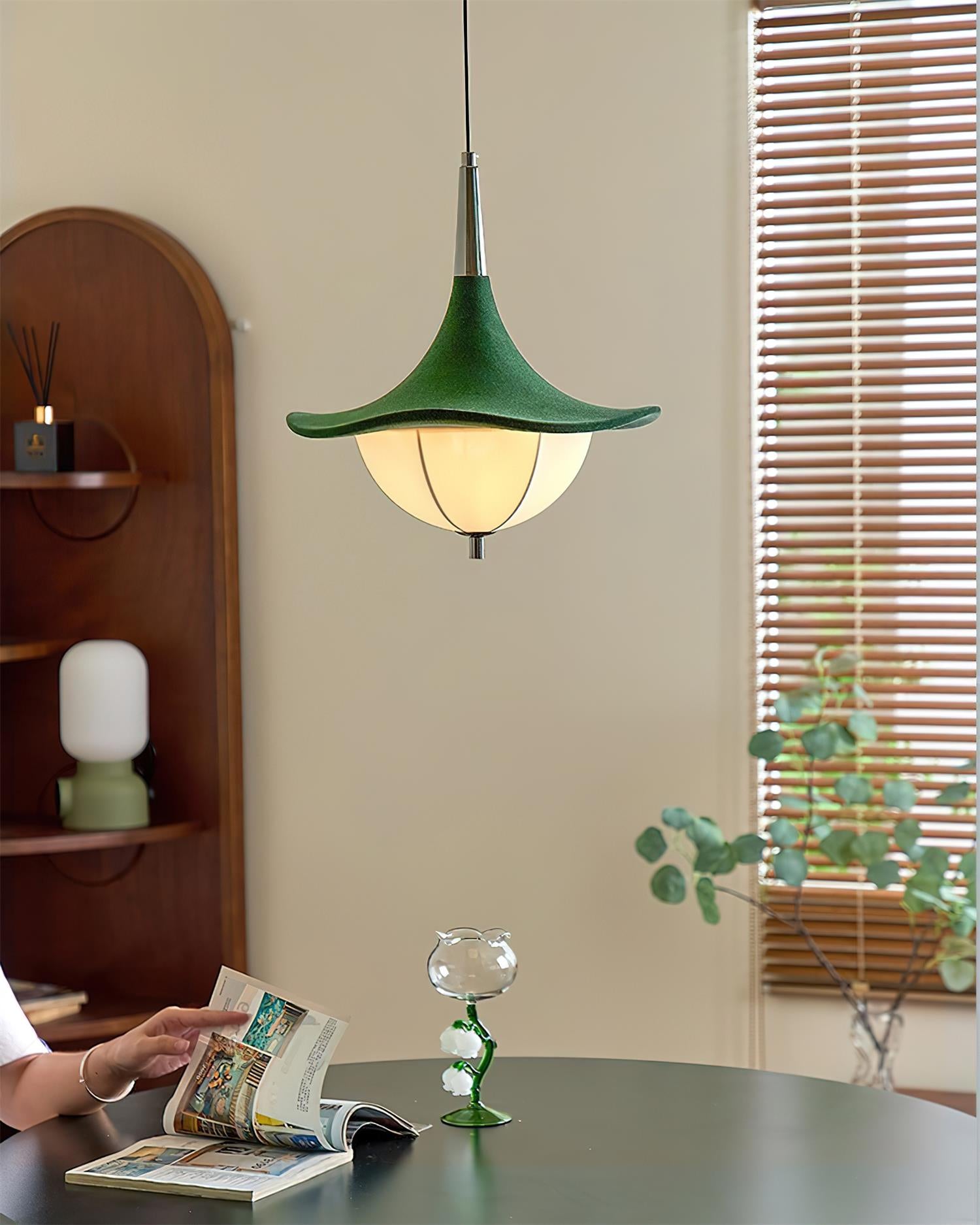 Sylva Drift Modern Fabric Pendant Light