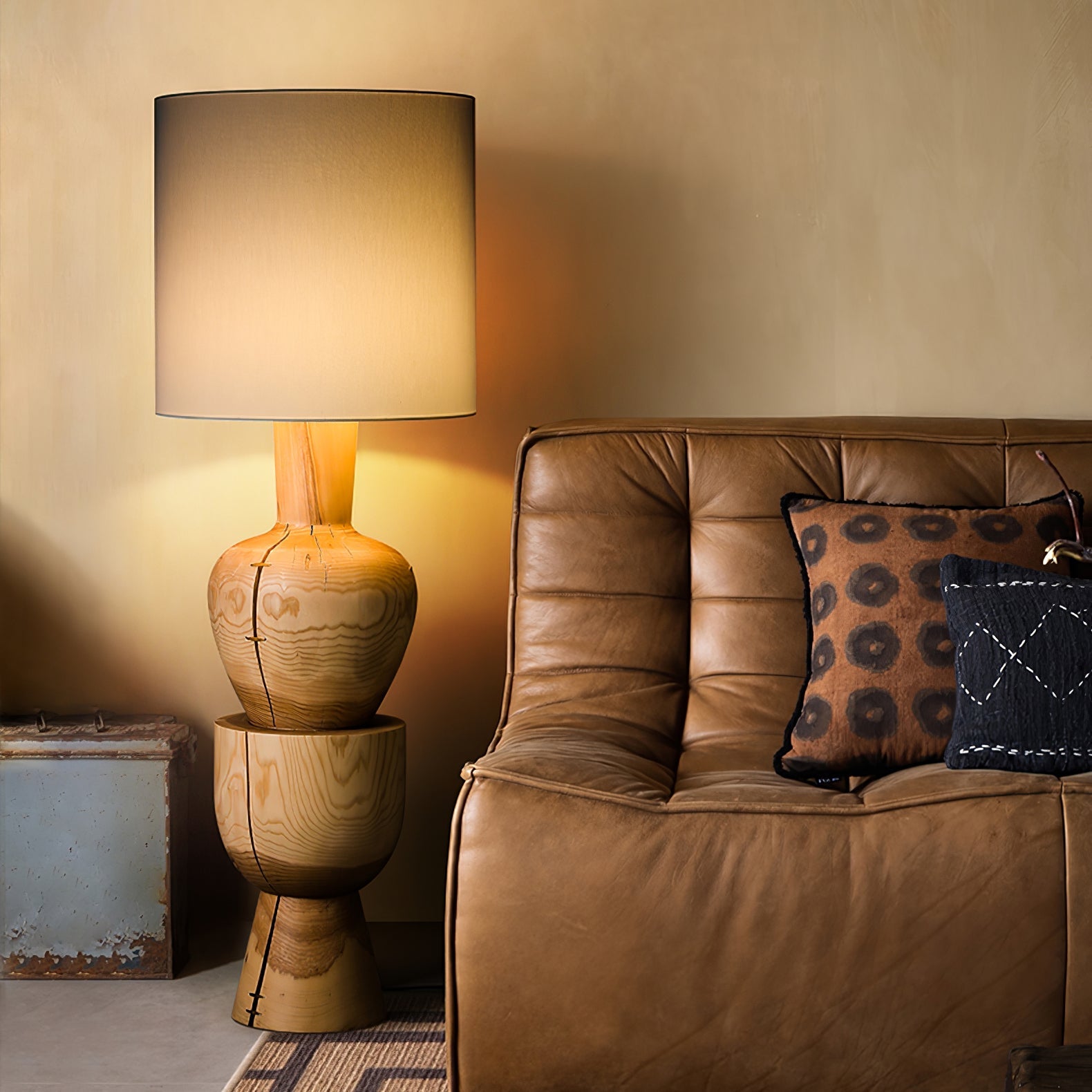 Ulvinir Wooden Table Lamp - Blowlighting