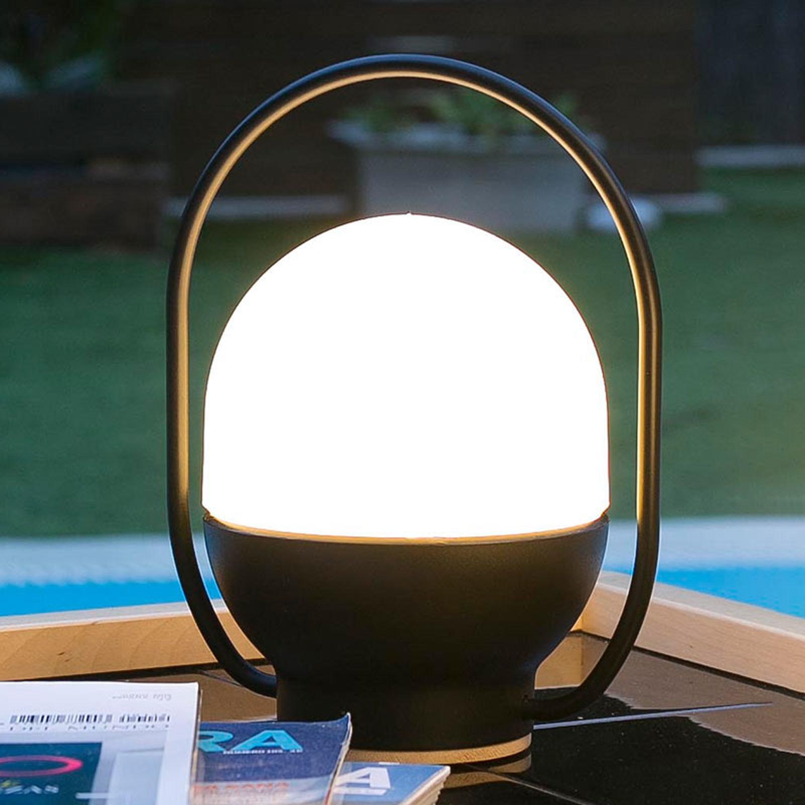 Orb Modern Glass Table Lamp - Blowlighting