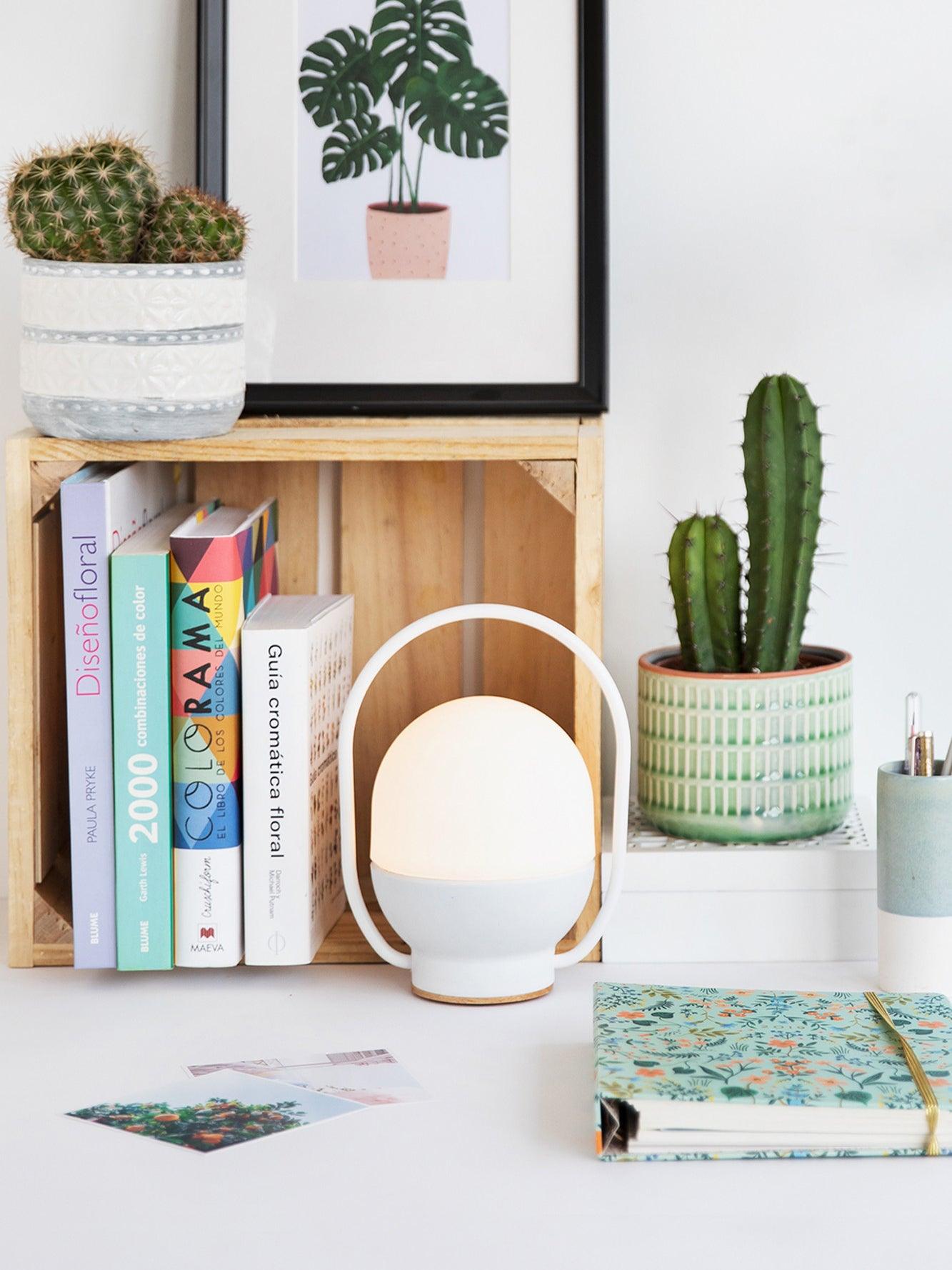 Orb Modern Glass Table Lamp - Blowlighting