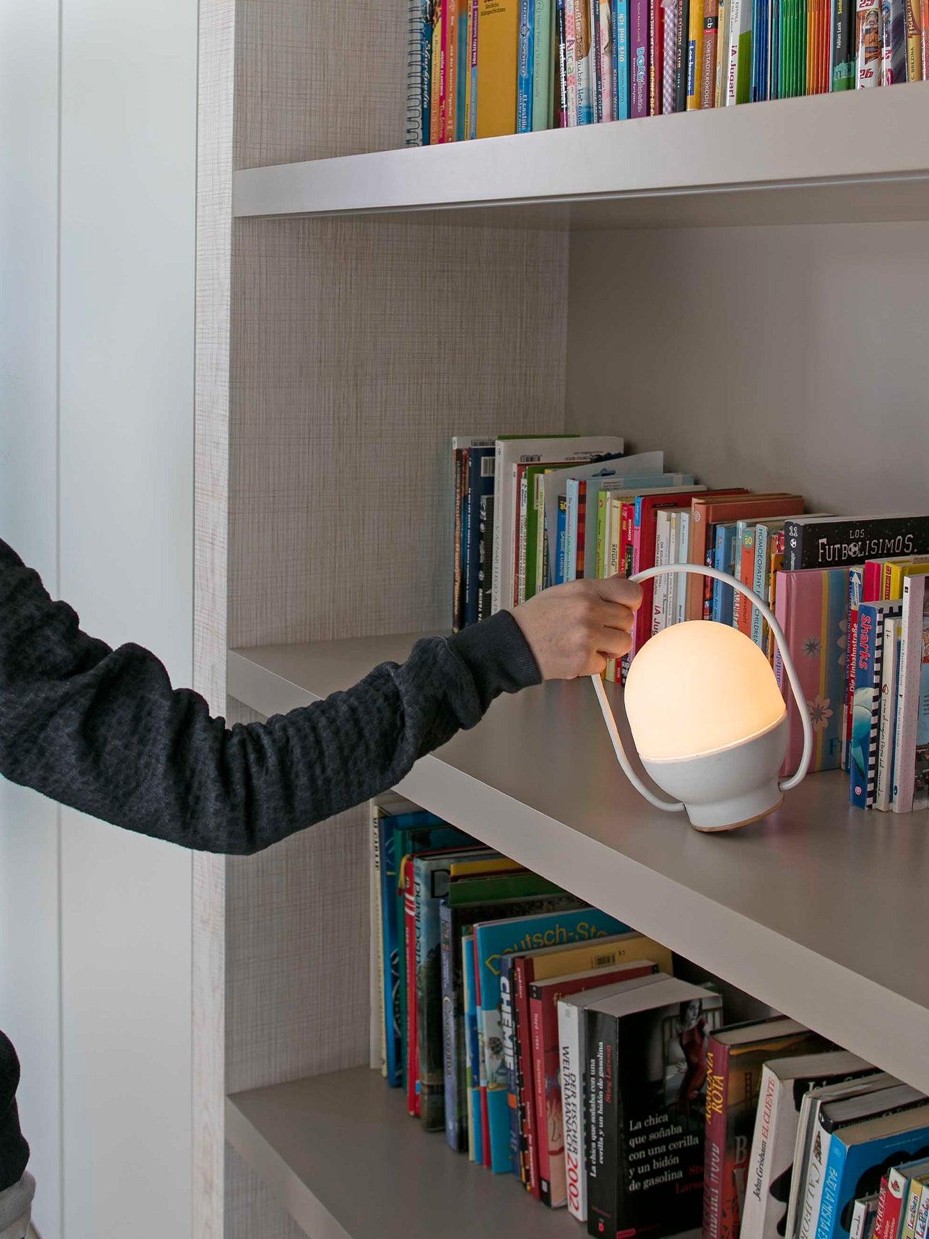 Orb Modern Glass Table Lamp - Blowlighting