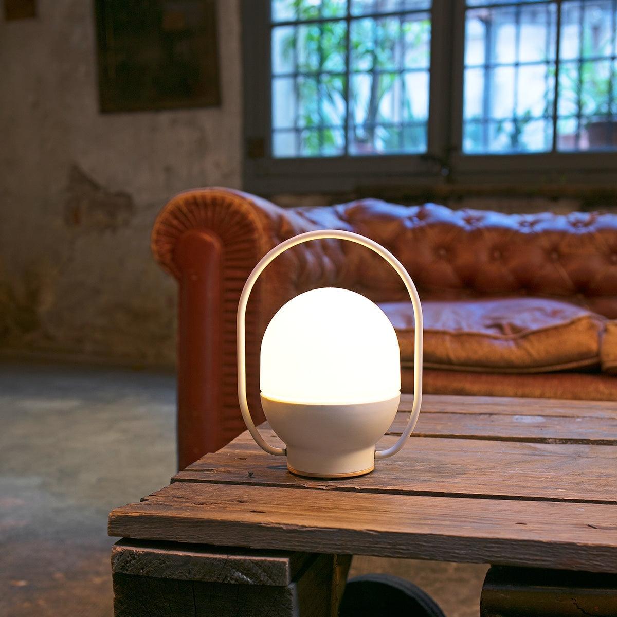 Orb Modern Glass Table Lamp - Blowlighting