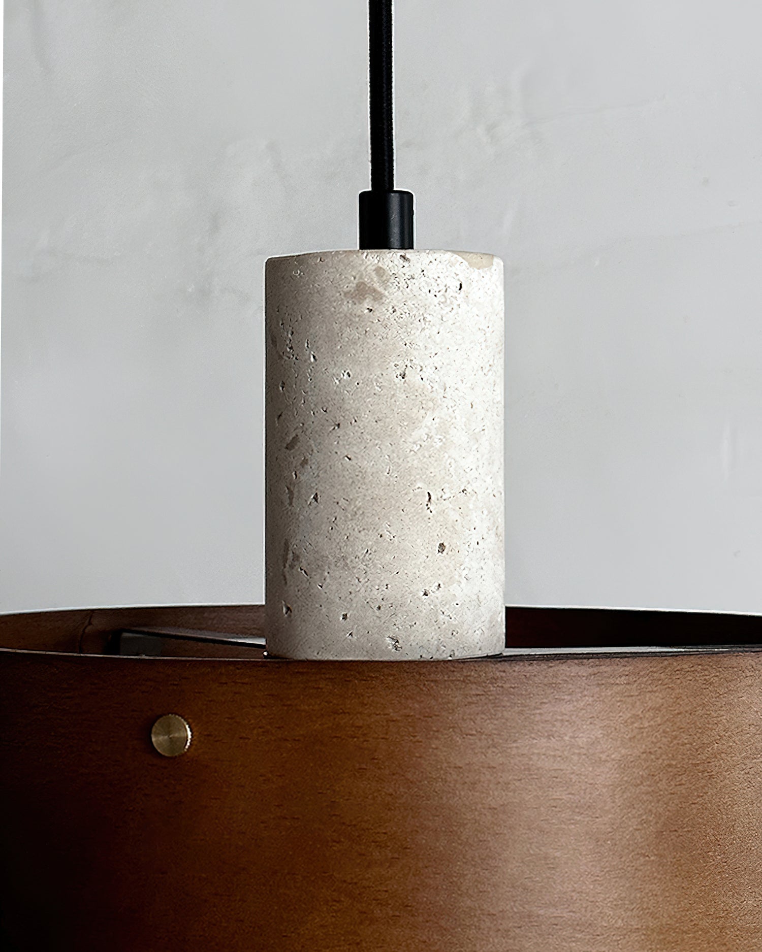 Tako Modern Travertine Pendant Light
