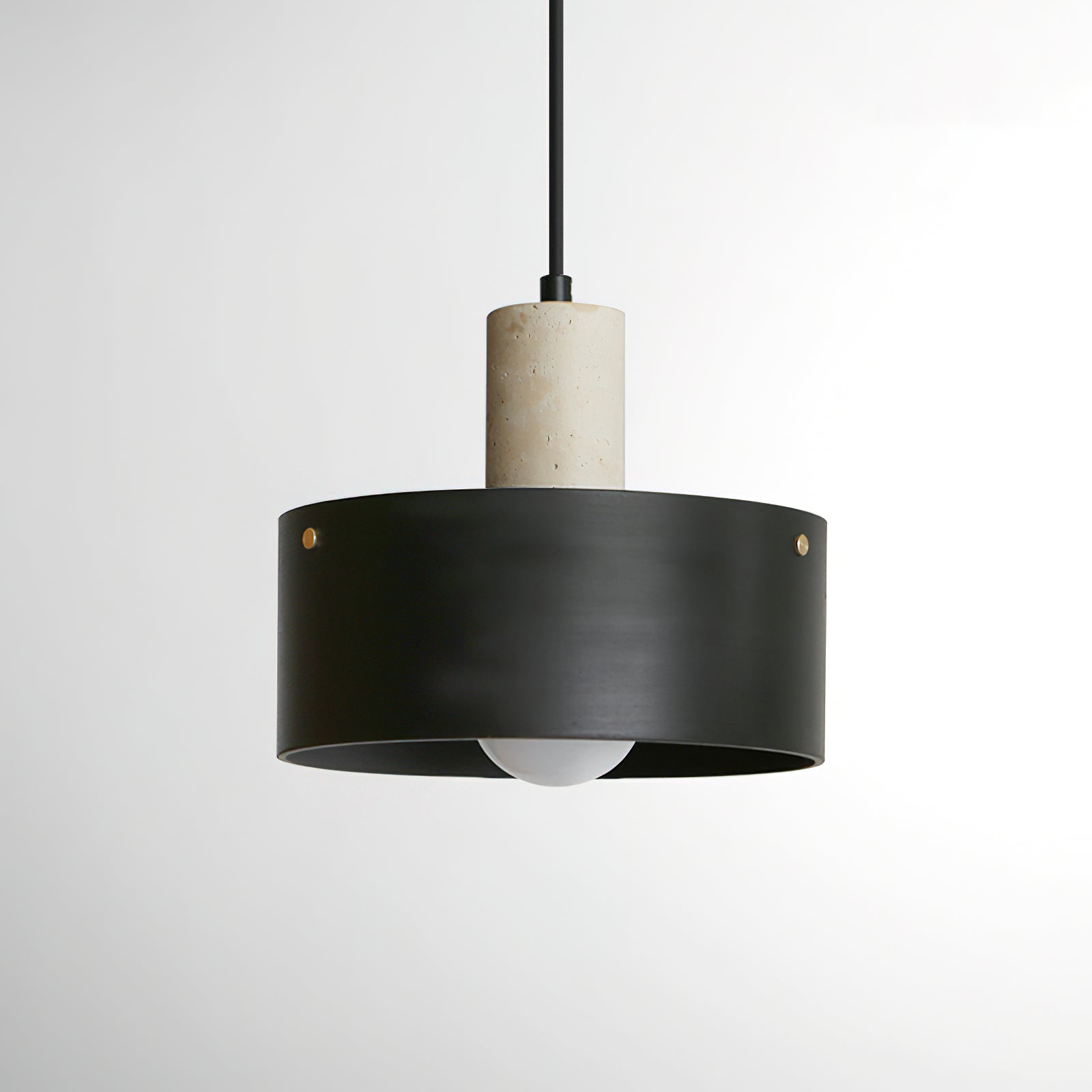 Tako Modern Travertine Pendant Light