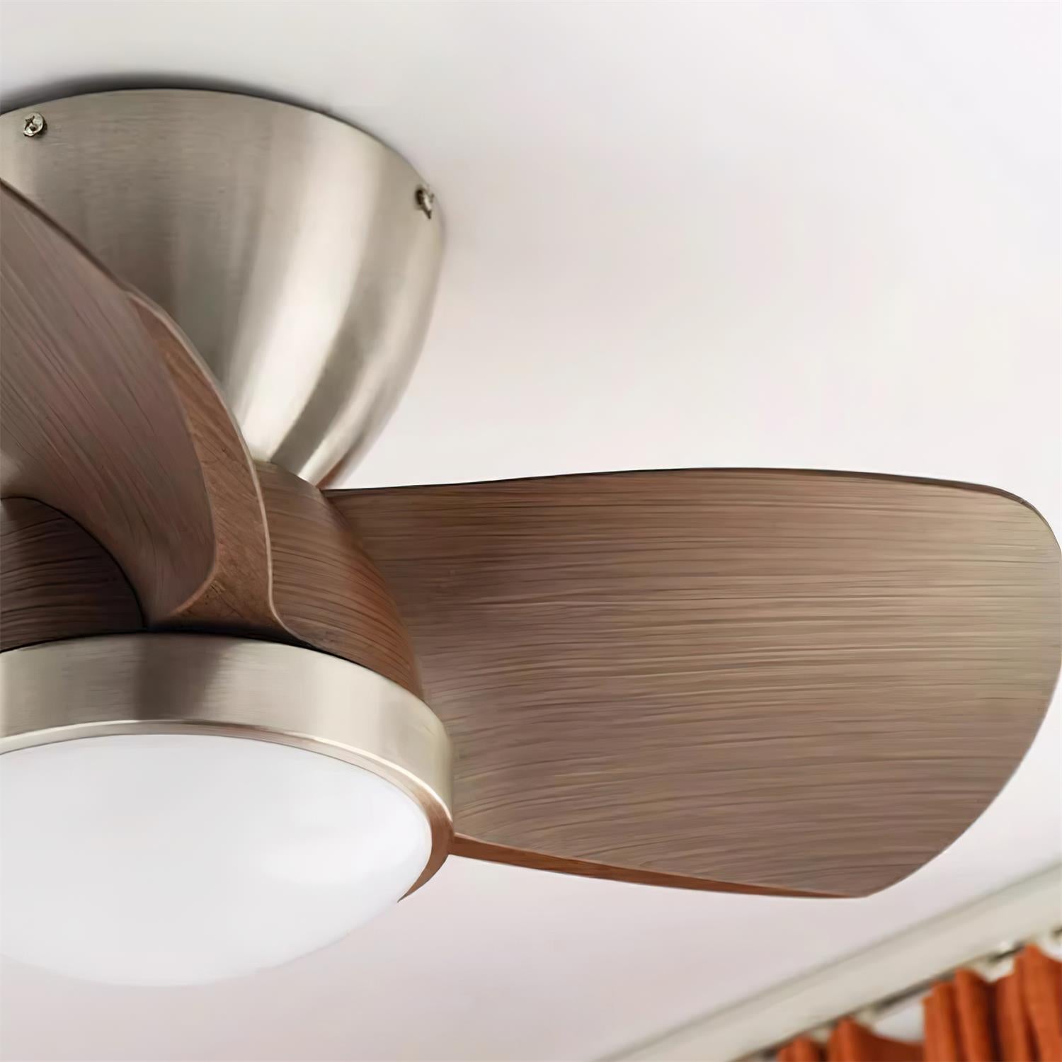 Eamon Modern Wood Ceiling Fan Light - Blowlighting