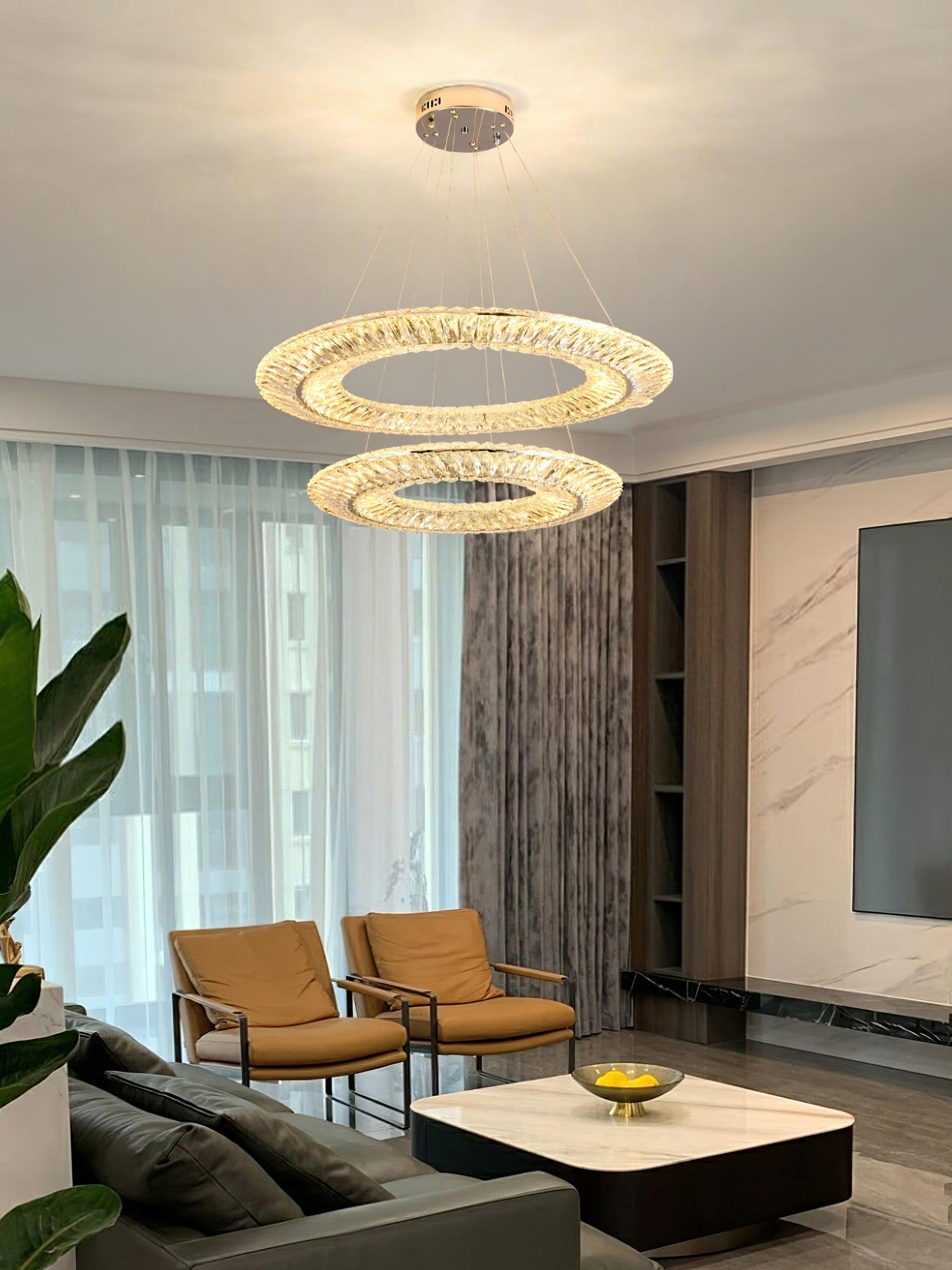 Tanager Geometric Chandelier - Blowlighting