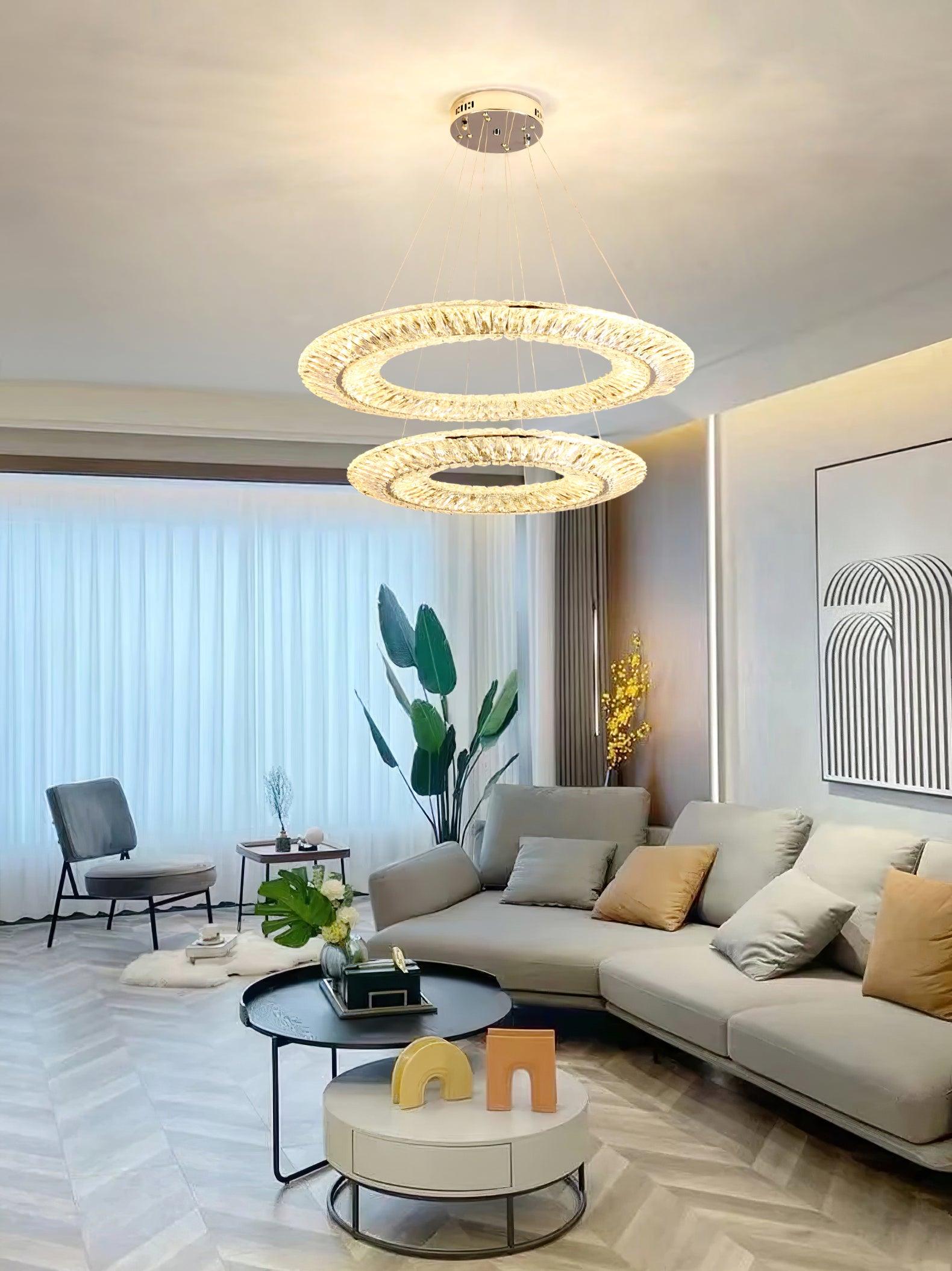 Tanager Geometric Chandelier - Blowlighting
